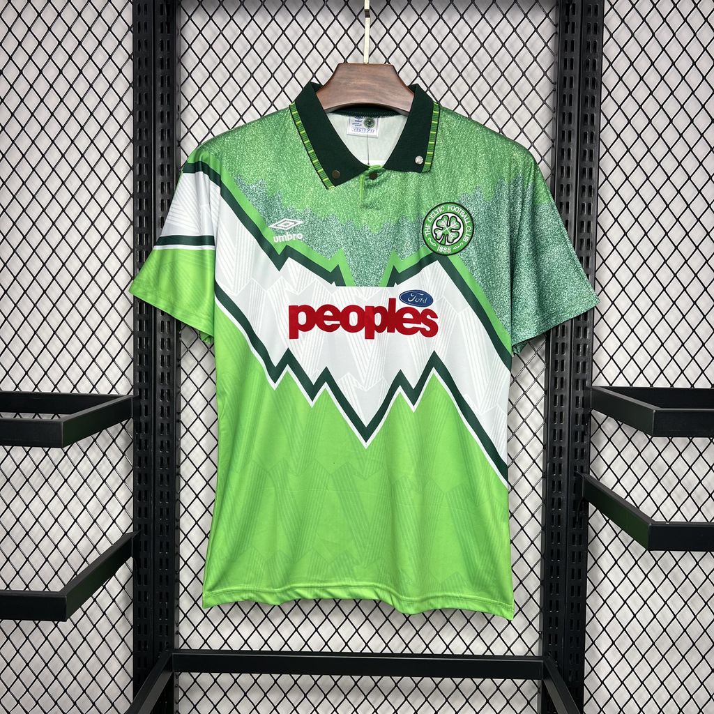 Retro Celtic 1991-92 Away Jersey - ManixJersey