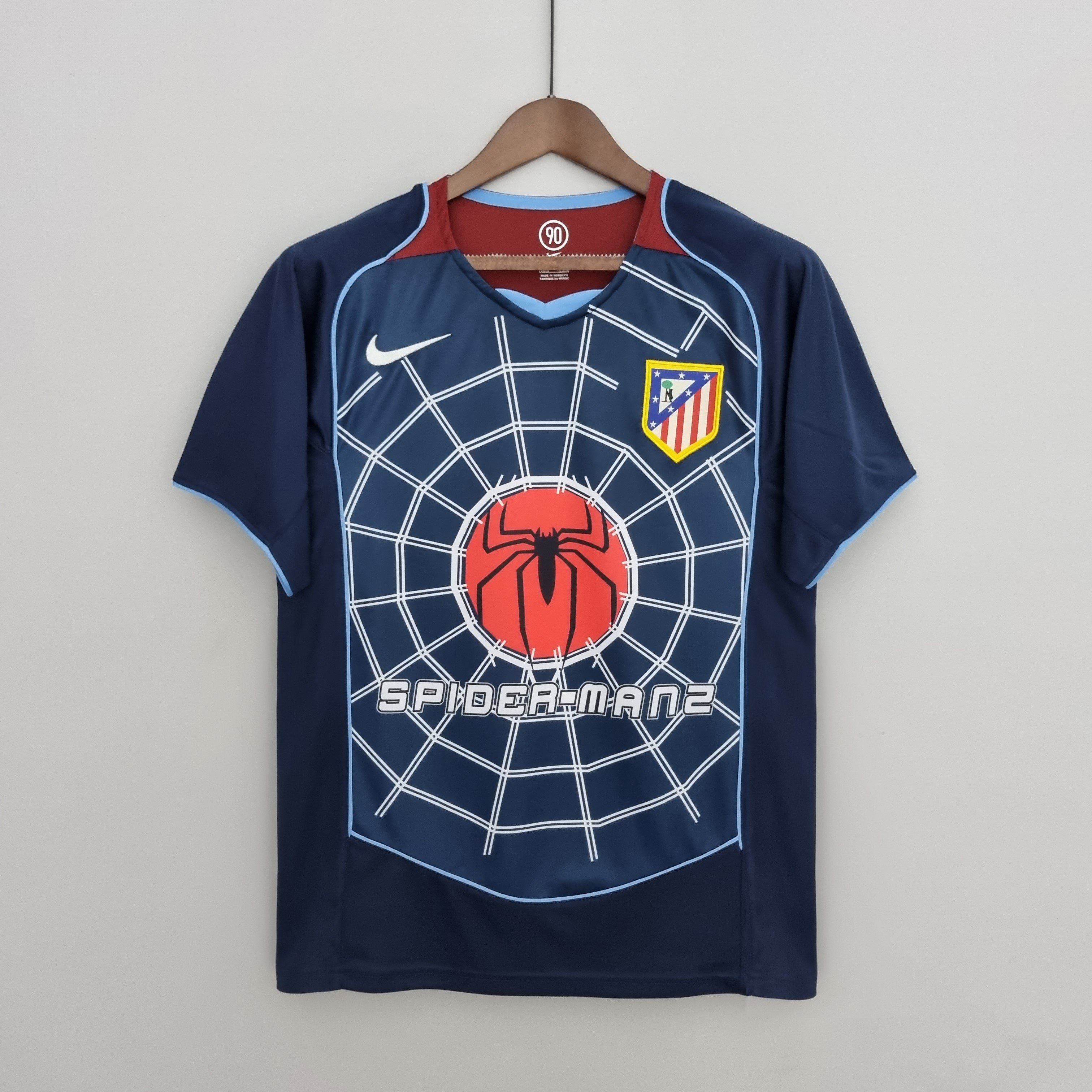 Retro Atletico Madrid 2004-05 Away Jersey - S.p.i.d.e.r M.a.n - ManixJersey