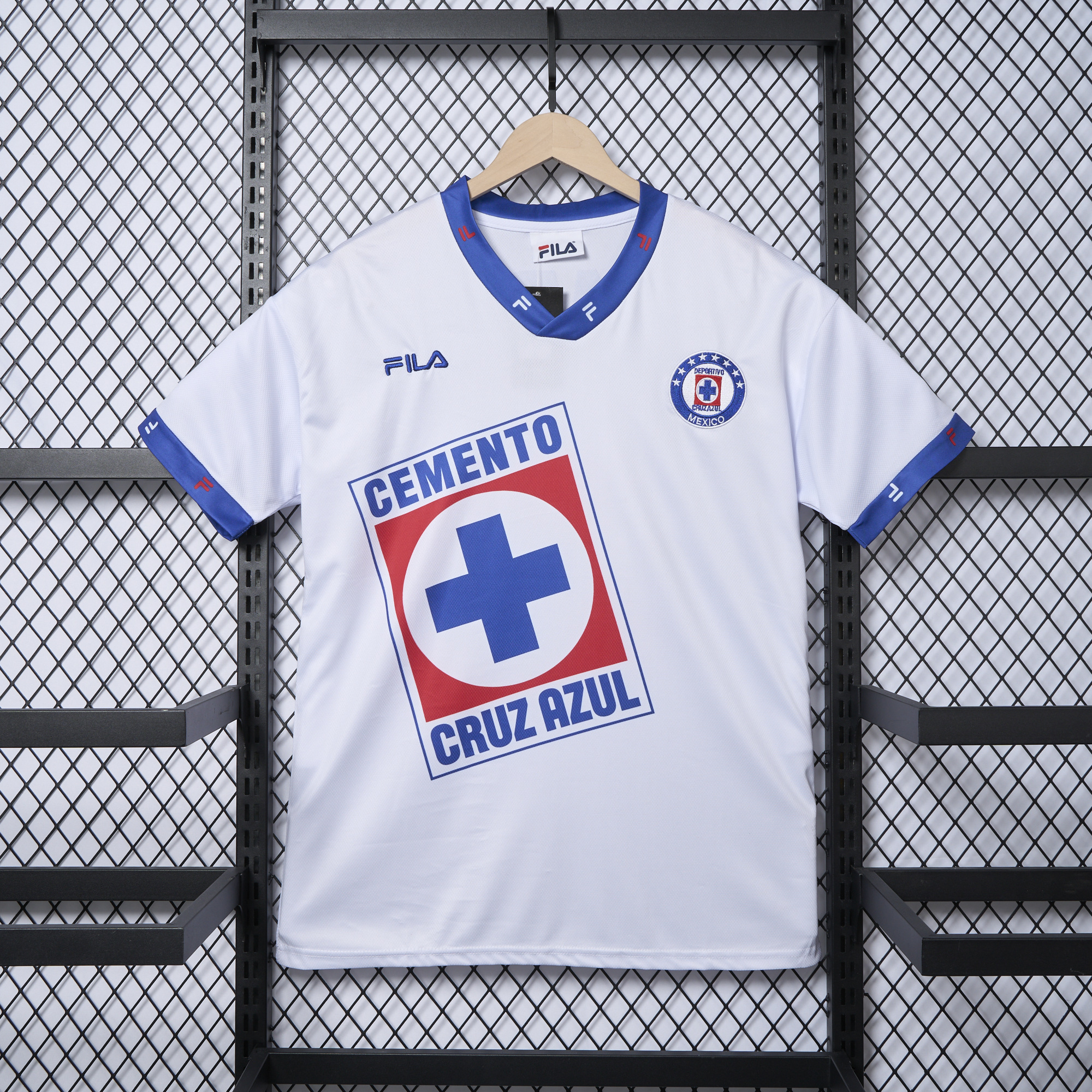 Retro Cruz Azul 1997-98 Away Jersey - Fans Version - ManixJersey