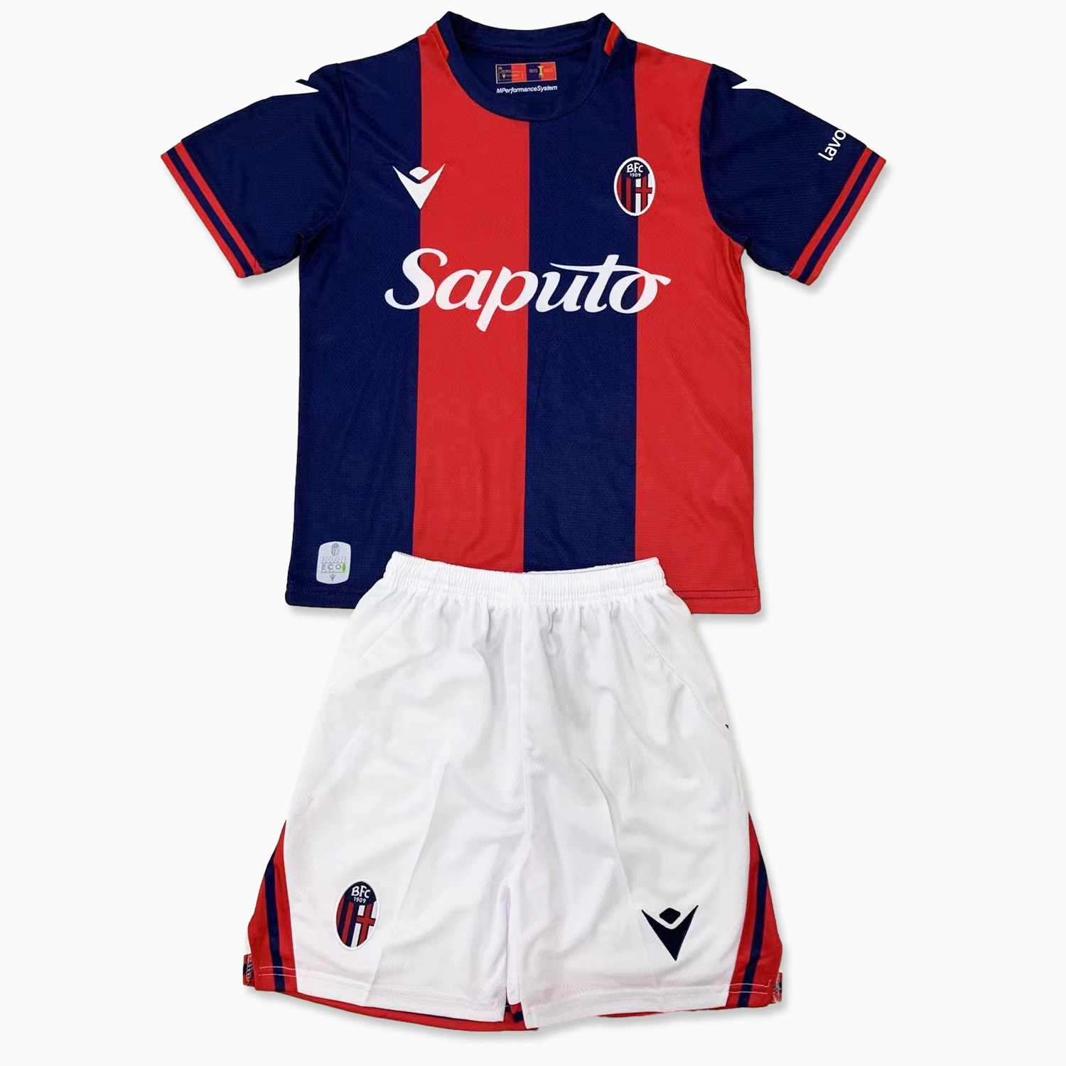 Bologna 24-25 Home Kids Kit - ManixJersey
