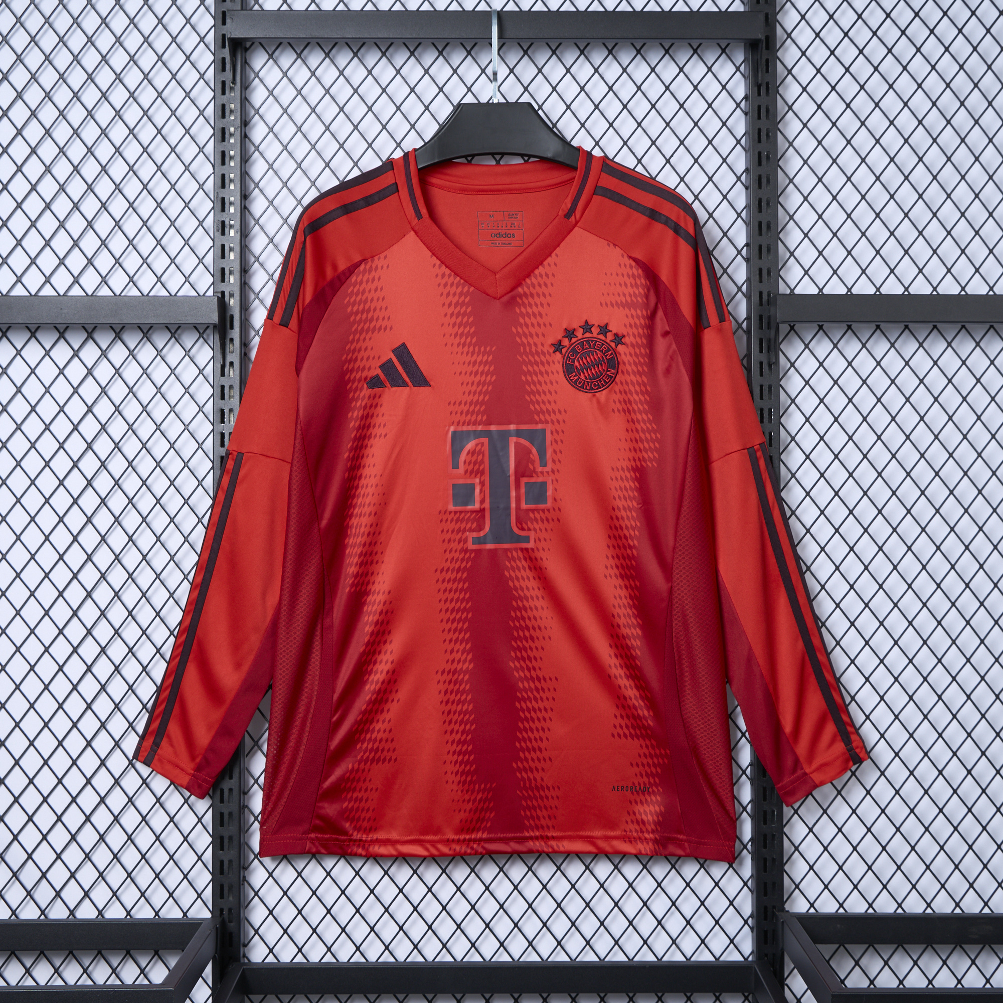 Bayern Munich 24-25 Home Long Sleeve Jersey - Fans Version - ManixJersey