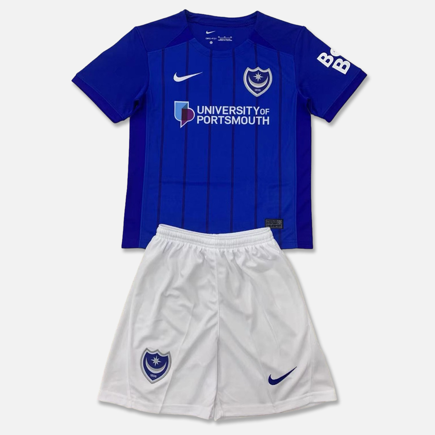 Portsmouth 24-25 Home Kids Kit - ManixJersey