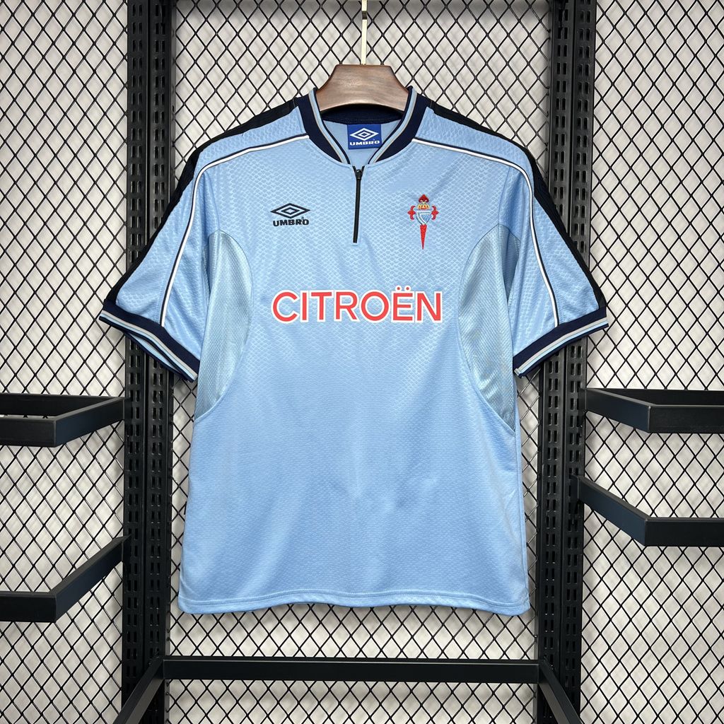 Retro Celta Vigo 1999-00 Home Stadium Jersey - ManixJersey