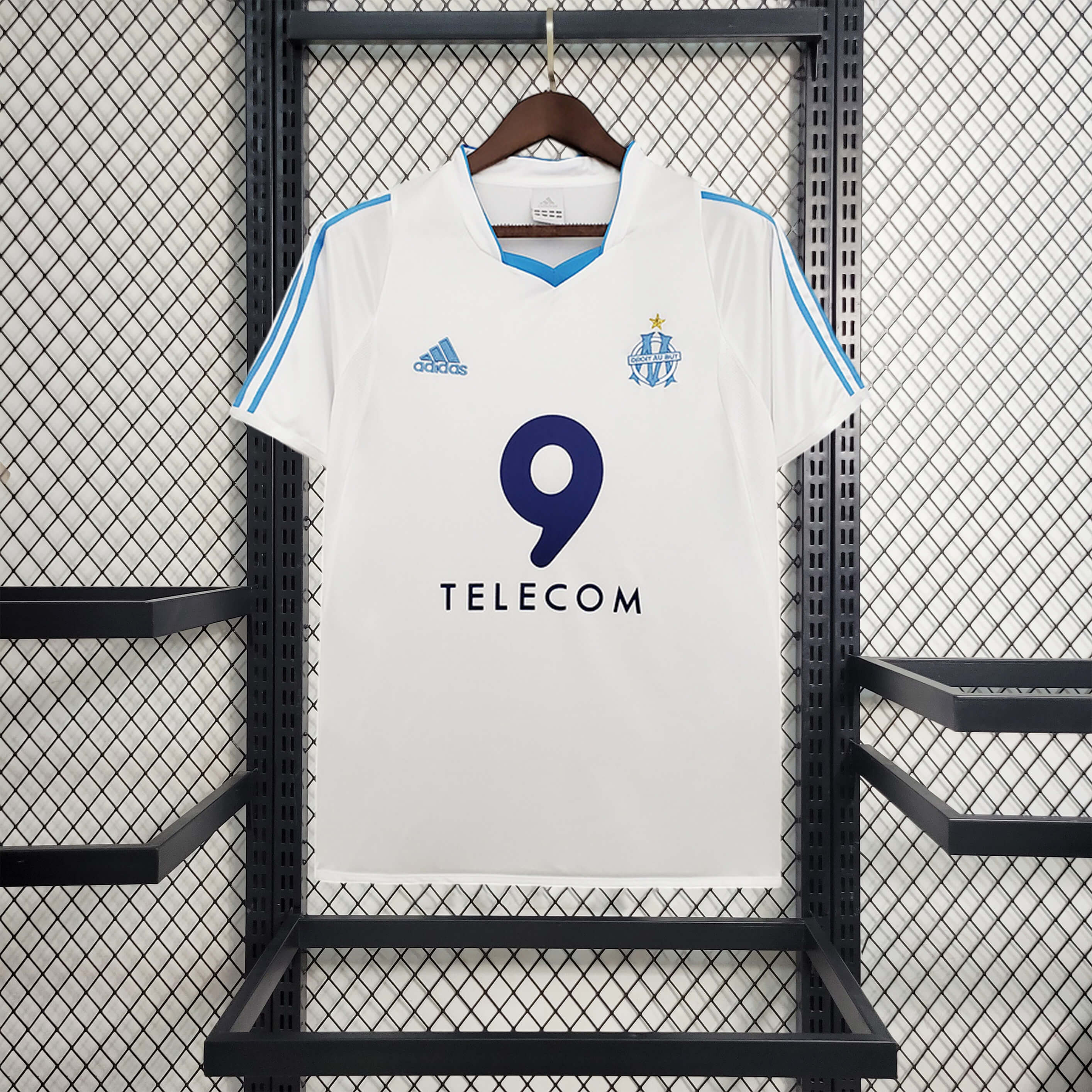 Retro Marseille 2003-04 Home Stadium Jersey - ManixJersey