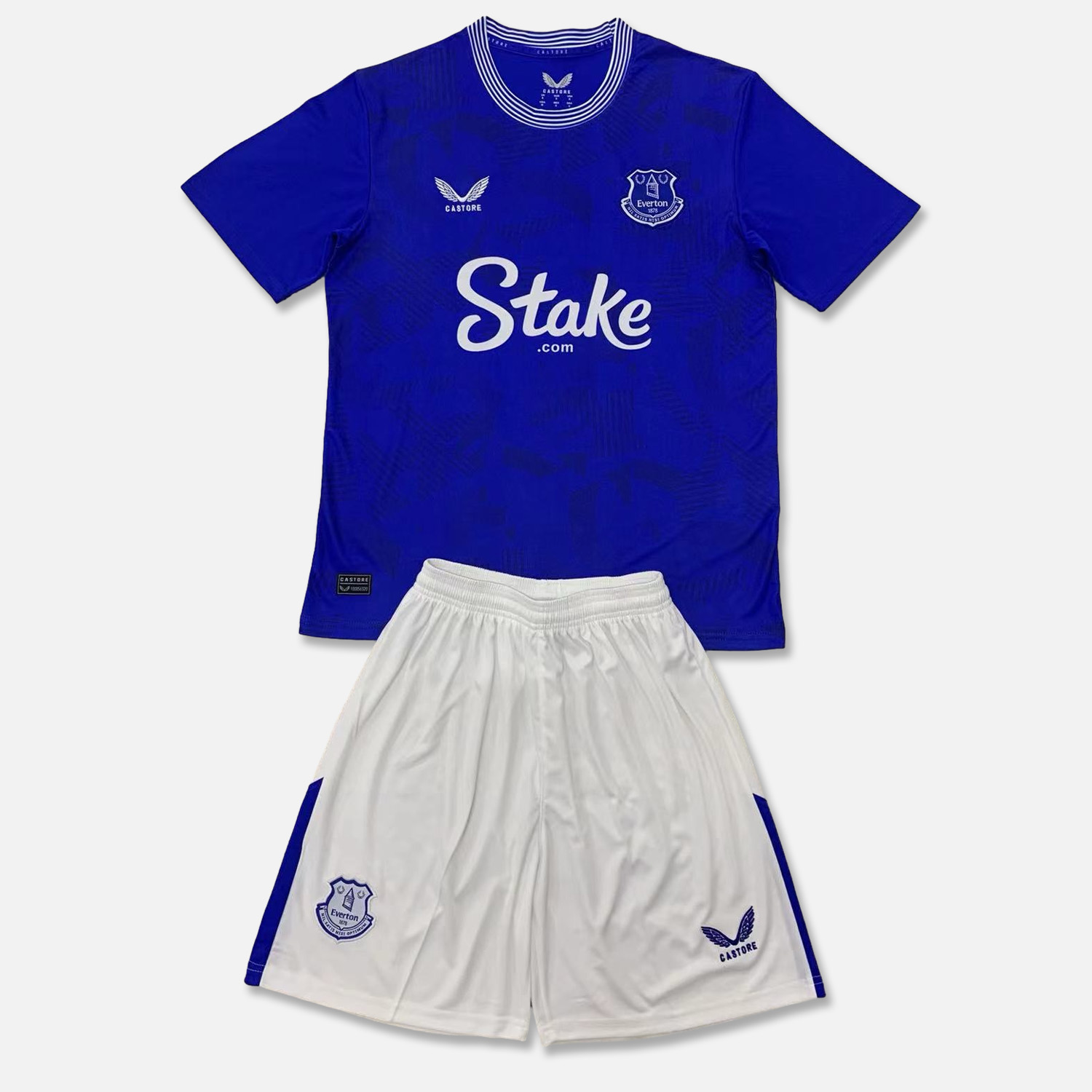 Everton 24-25 Home Men's Adult Jersey Set - Fans Version - ManixJersey