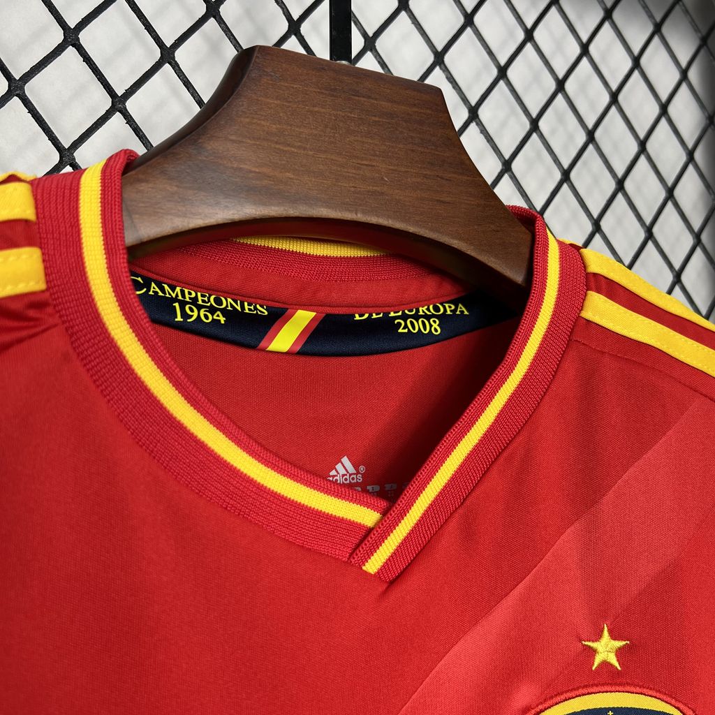Retro Spain 2012 Home Stadium Kids Kit - ManixJersey