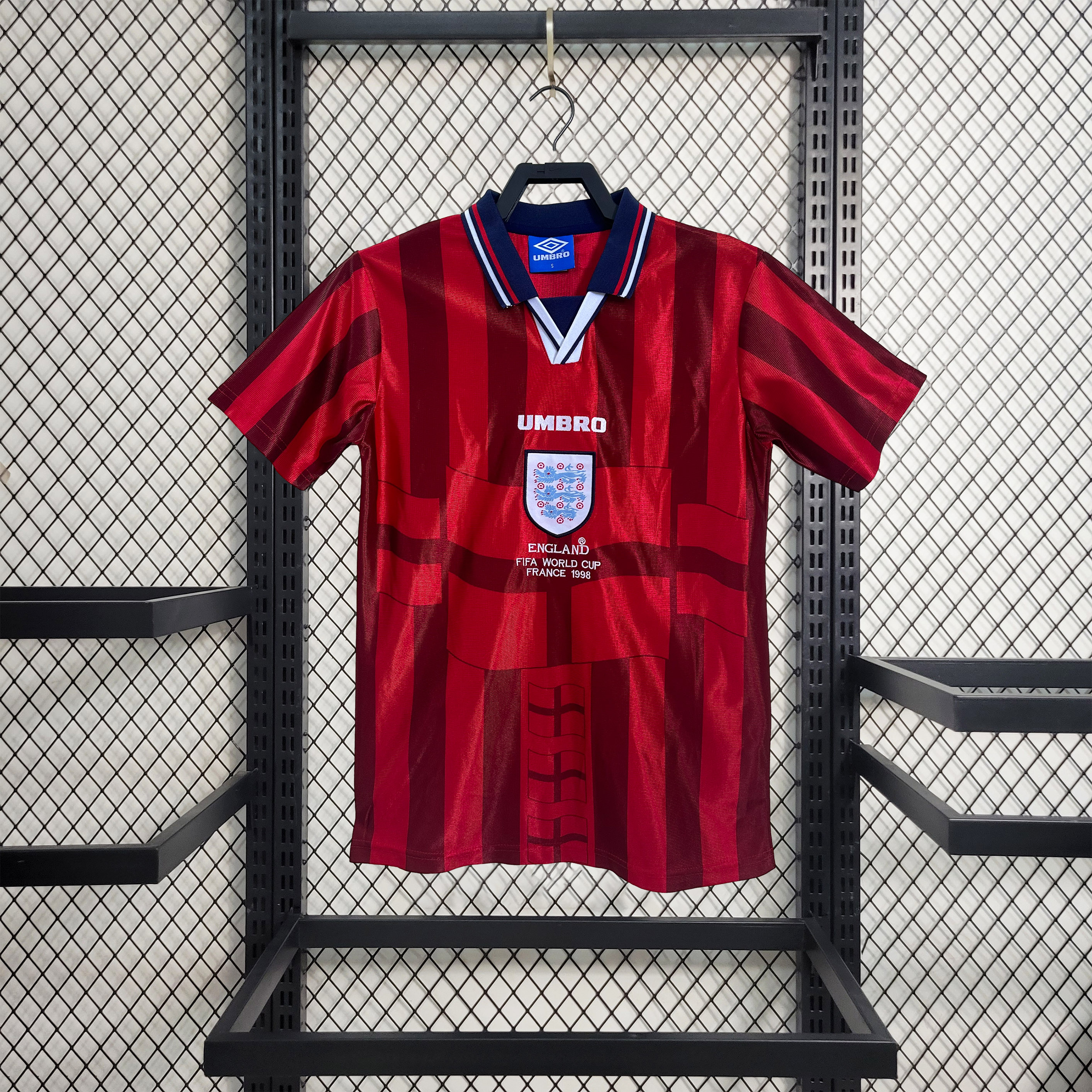 Retro England 1998 Away Jersey - ManixJersey