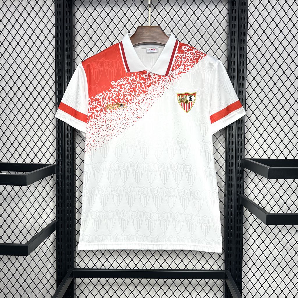 Retro Sevilla FC 1993-94 Home Jersey - ManixJersey