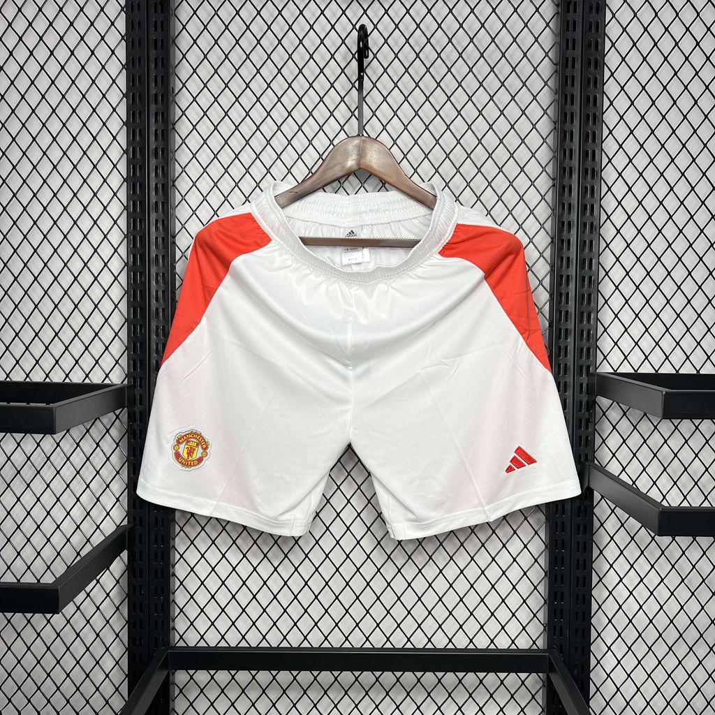 Manchester United 24-25 Home Shorts - Fans Version - ManixJersey