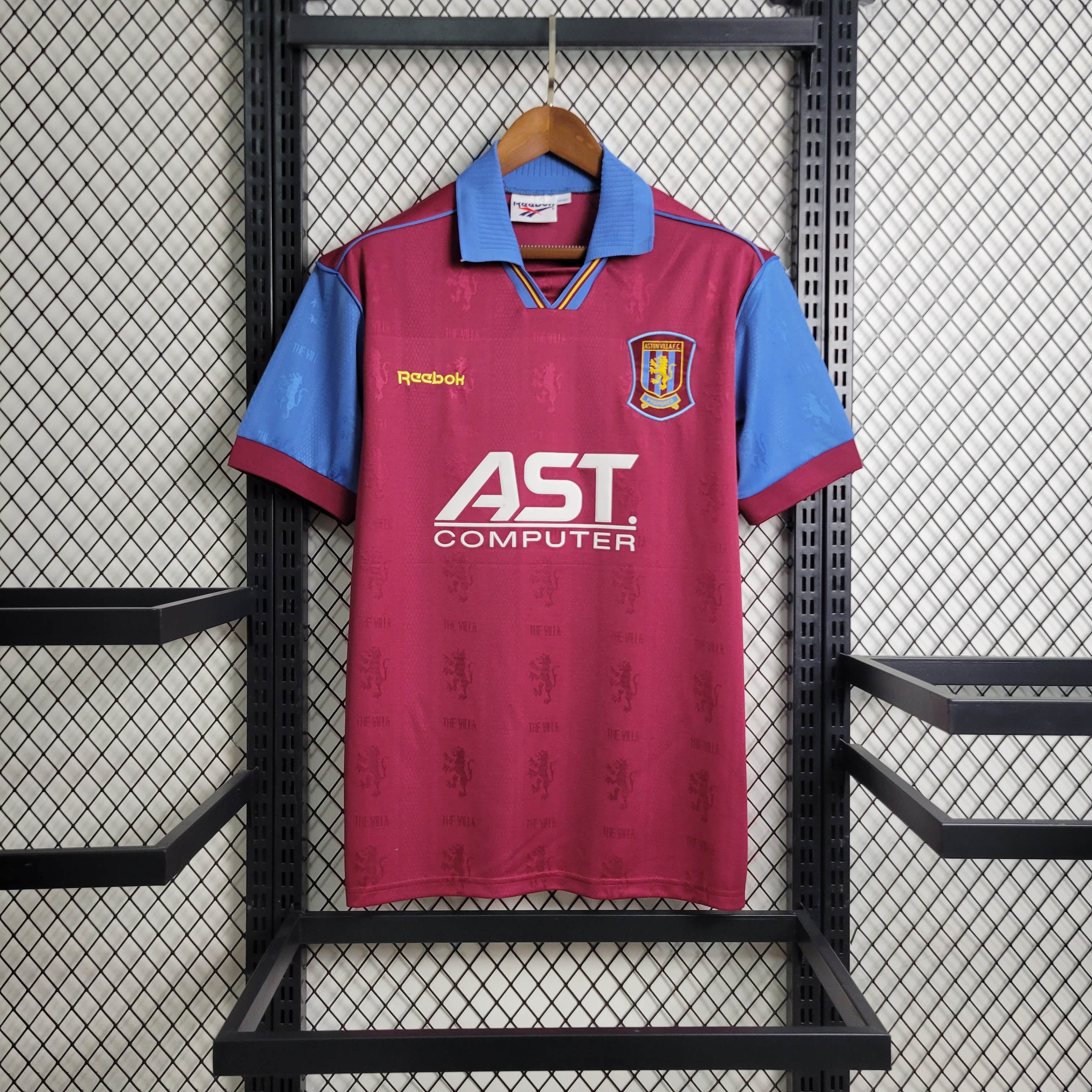Retro Aston Villa 1995-97 Home Stadium Jersey - ManixJersey