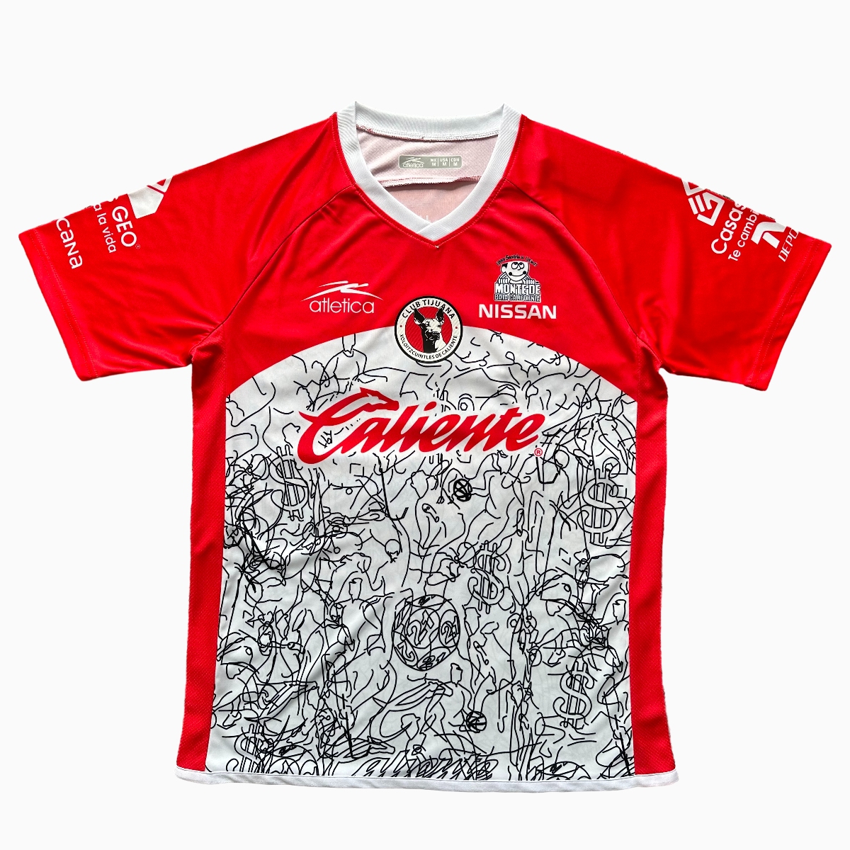 Club Tijuana 24-25 Red Special Edition Jersey - Fans Version - ManixJersey