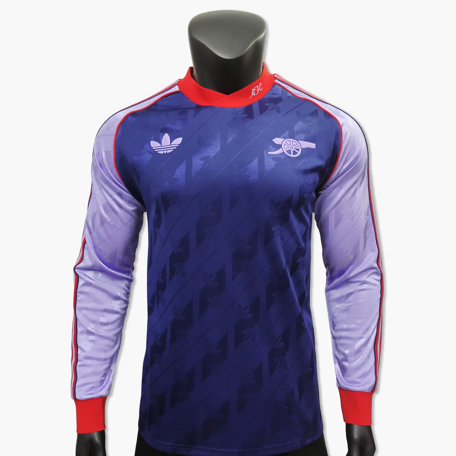 Arsenal 24-25 Originals LFSTLR Long Sleeve Purple Jersey - Player Version - ManixJersey