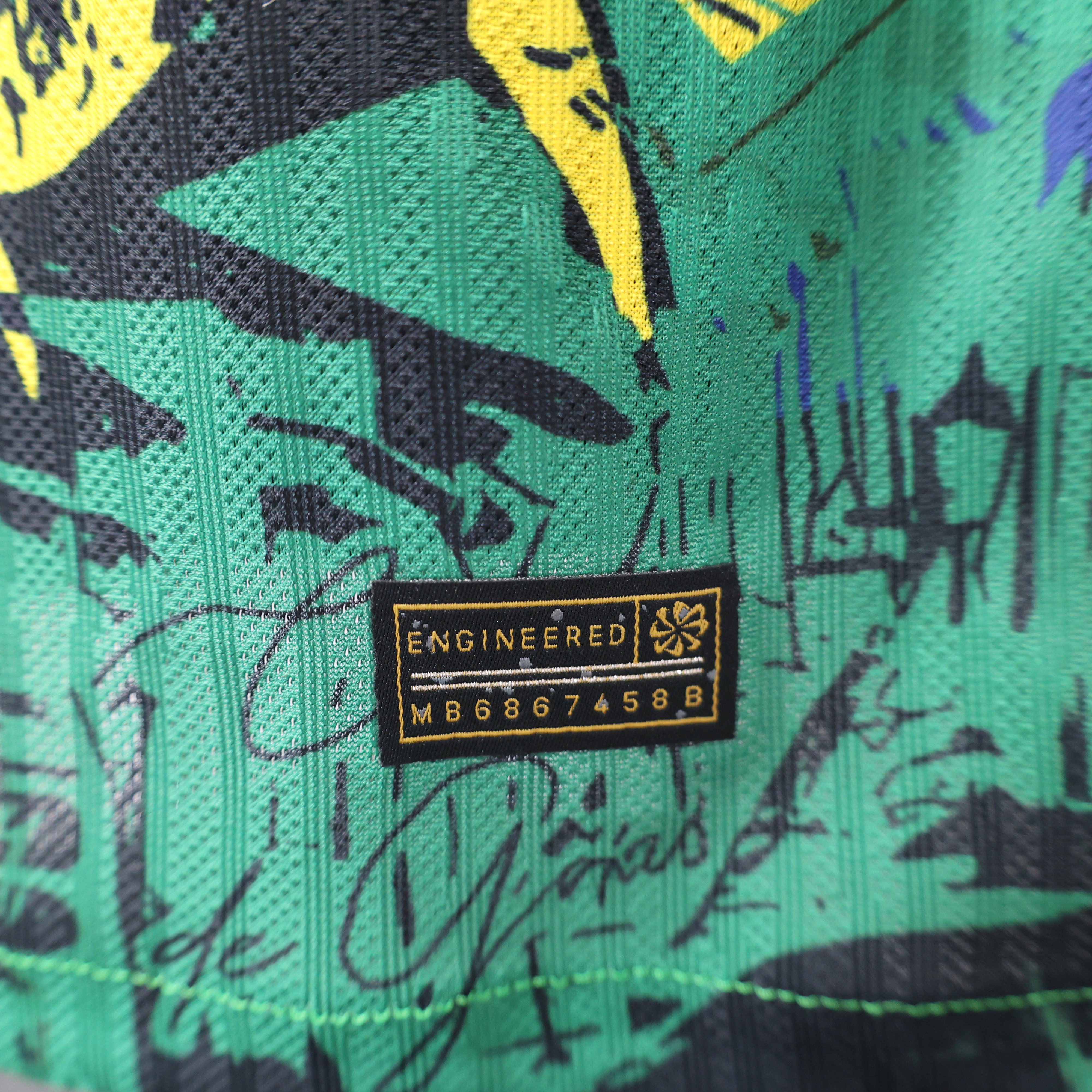 Brazil 2024 Black and Green Church Jersey - Player Version - ManixJersey