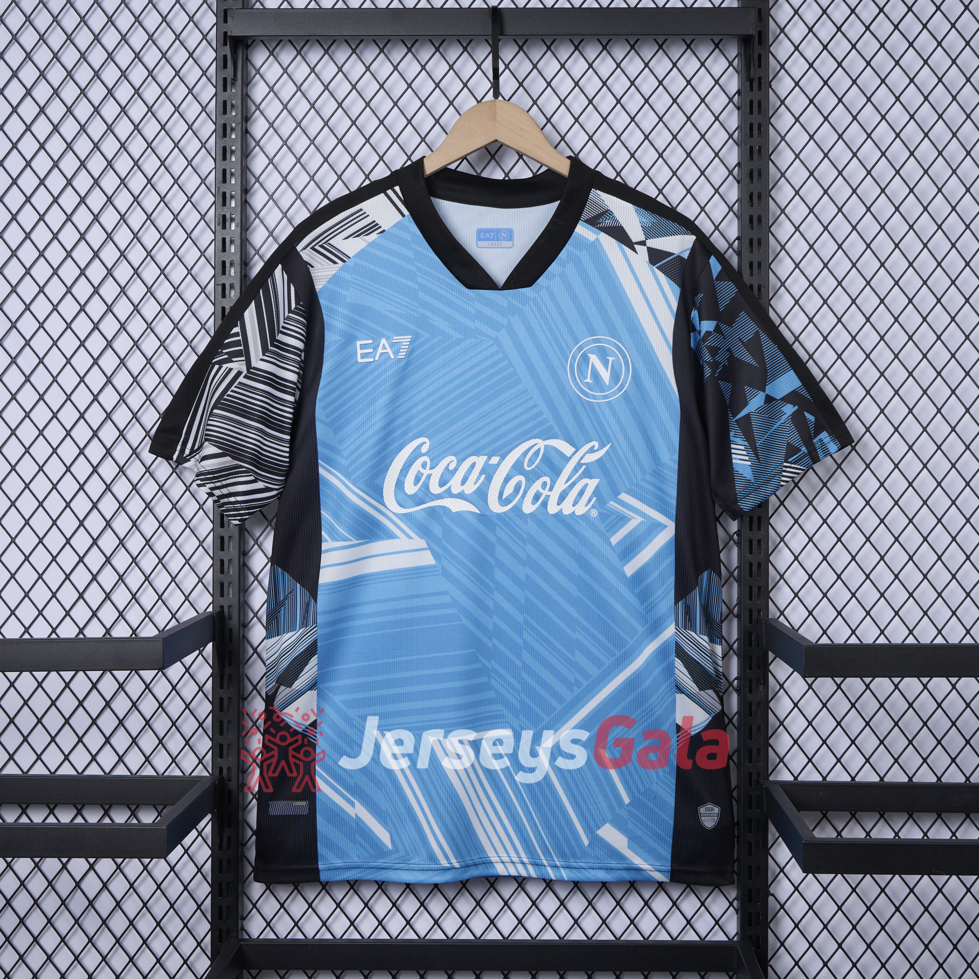 Napoli 24-25 Pre-Match Training Jersey - Fans Version - ManixJersey