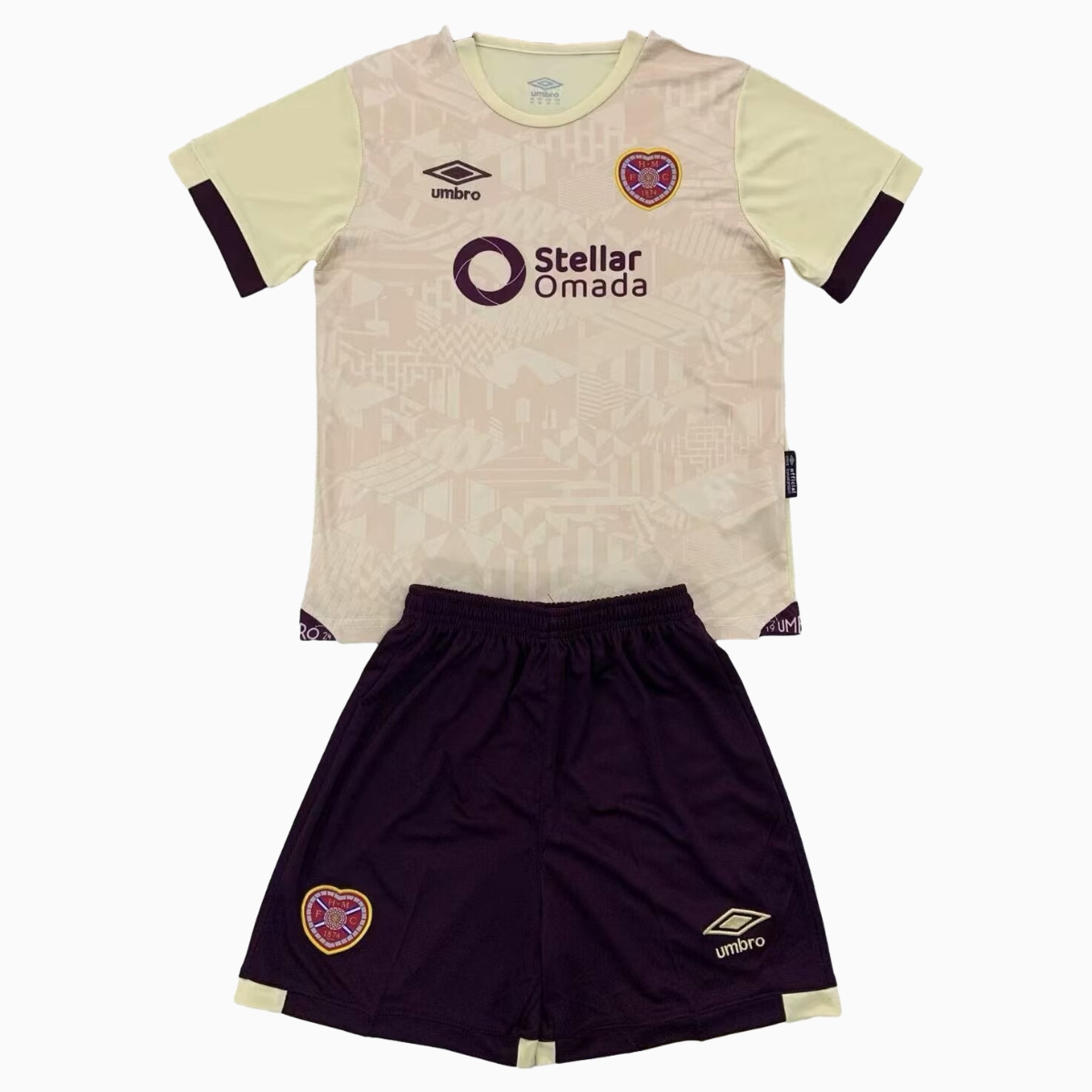 Hearts Heart of Midlothian 24-25 Away Kids Kit - ManixJersey