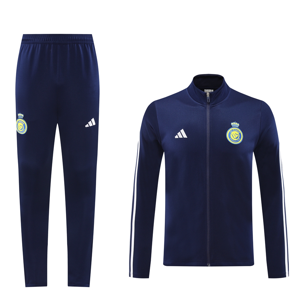 Al Nassr Riyadh Victory 24-25 Jacket Training Tracksuit - Royal Blue - ManixJersey