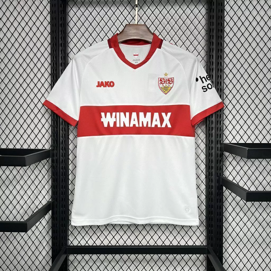 VfB Stuttgart 24-25 Home Stadium Jersey - Fans Version - ManixJersey