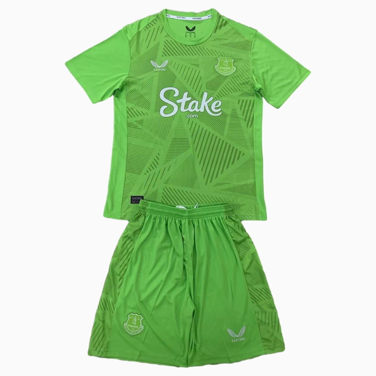 Everton 24-25 Light Green Goalkeeper Men's Adult Jersey Set - Fans Version - ManixJersey