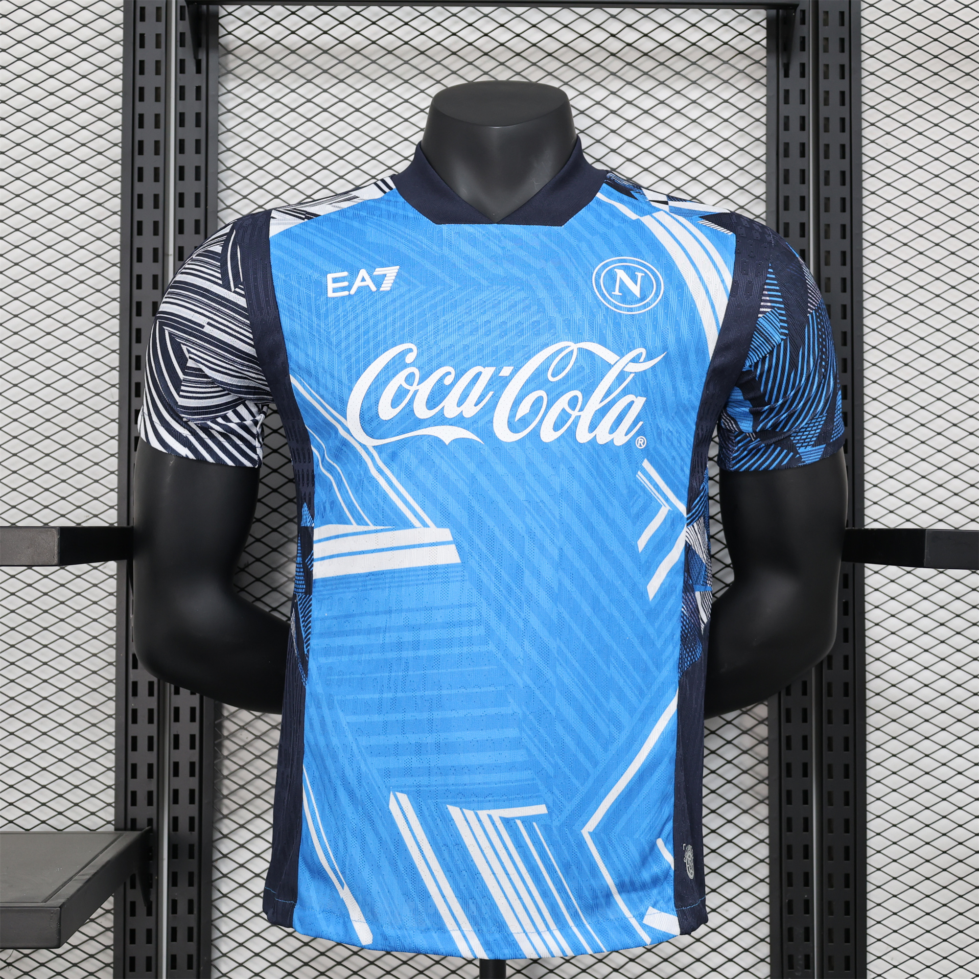 Napoli 24-25 Pre-Match Training Jersey - Player Version - ManixJersey