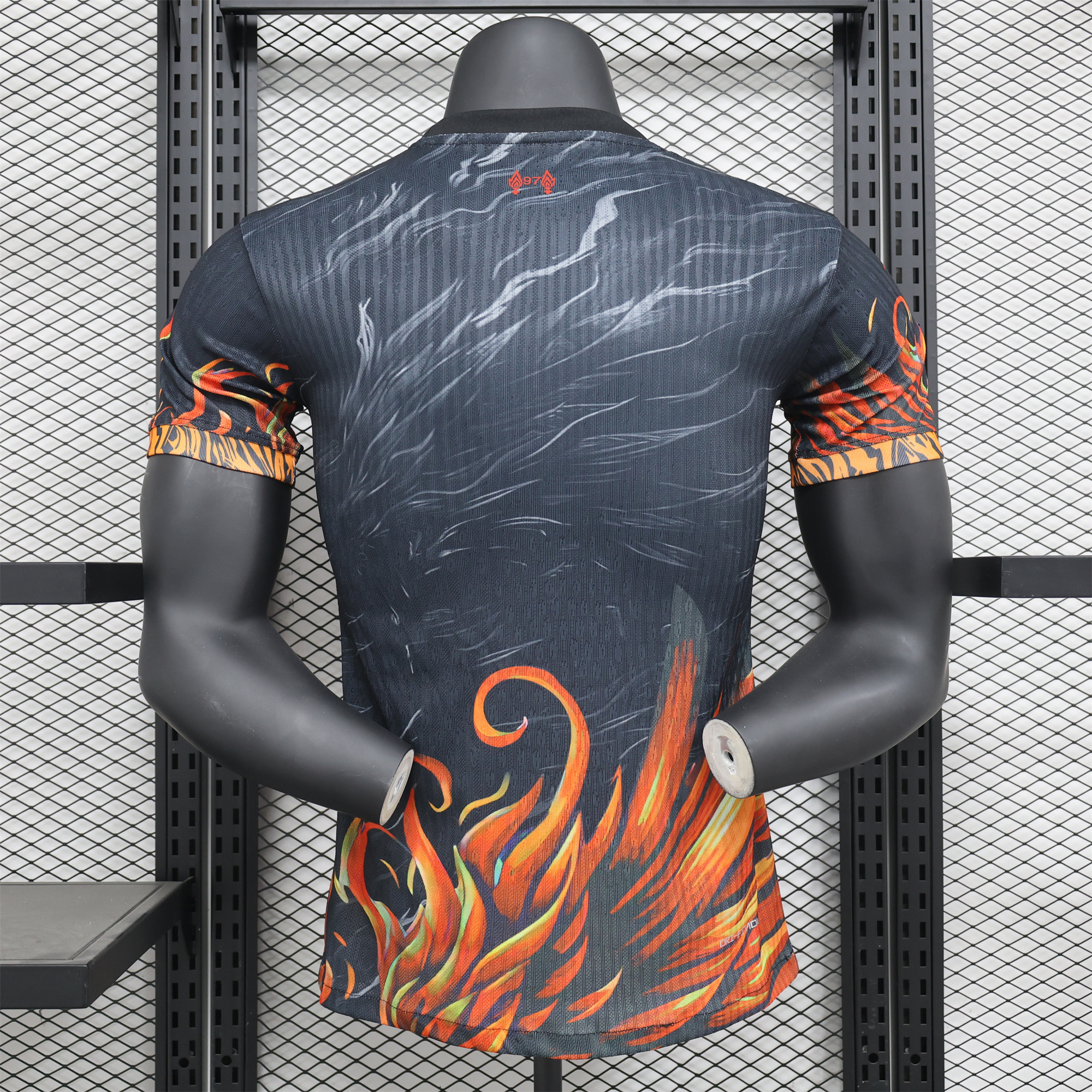Liver.pool 24-25 Red and Black Phoenix Jersey - Player Version - ManixJersey