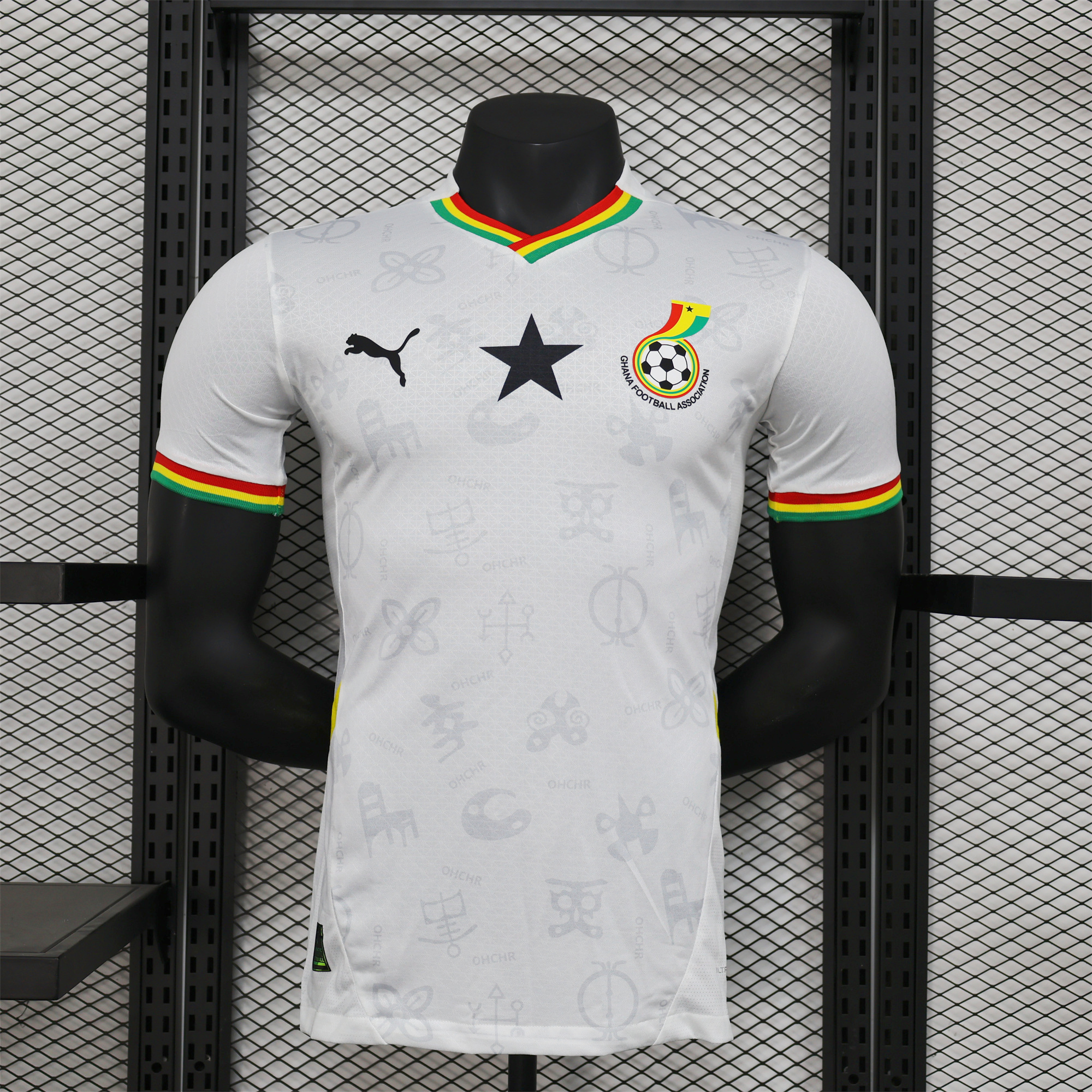 Ghana 2024-25 Home Jersey - Player Version - ManixJersey