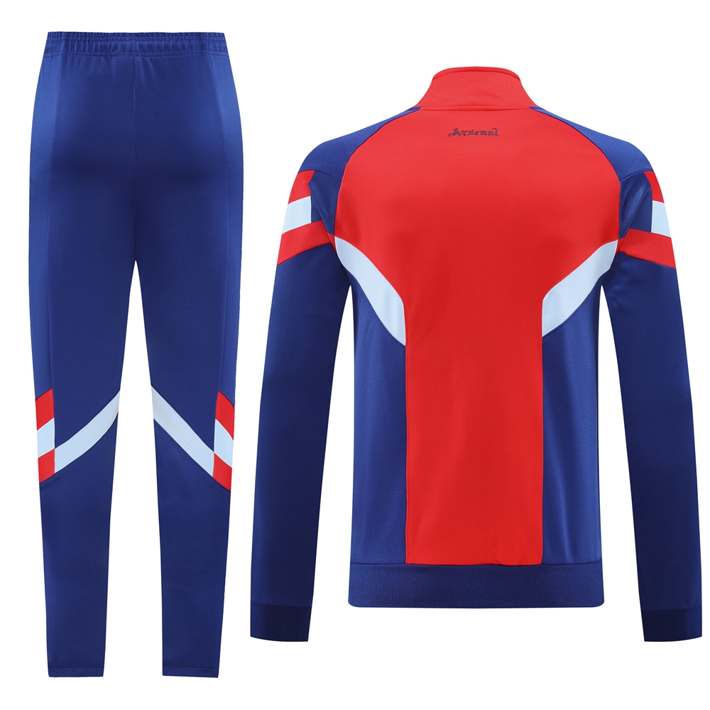 Arsenal 24-25 Originals LFSTLR Jacket Training Tracksuit - Red and Blue - ManixJersey