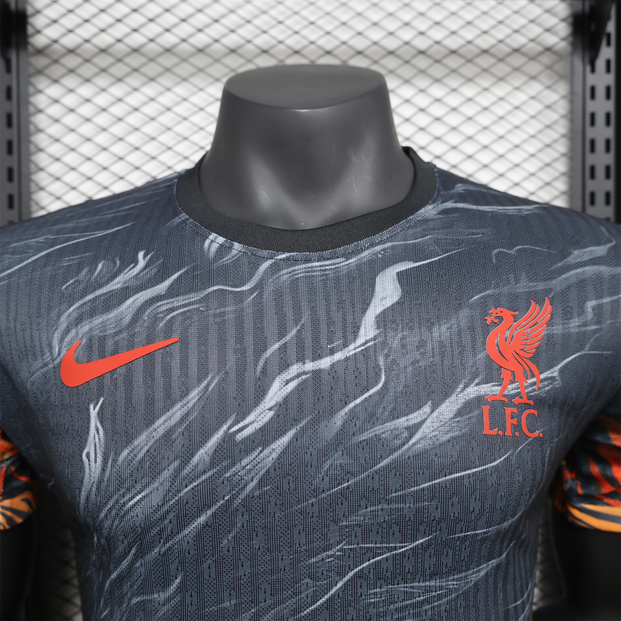 Liver.pool 24-25 Red and Black Phoenix Jersey - Player Version - ManixJersey