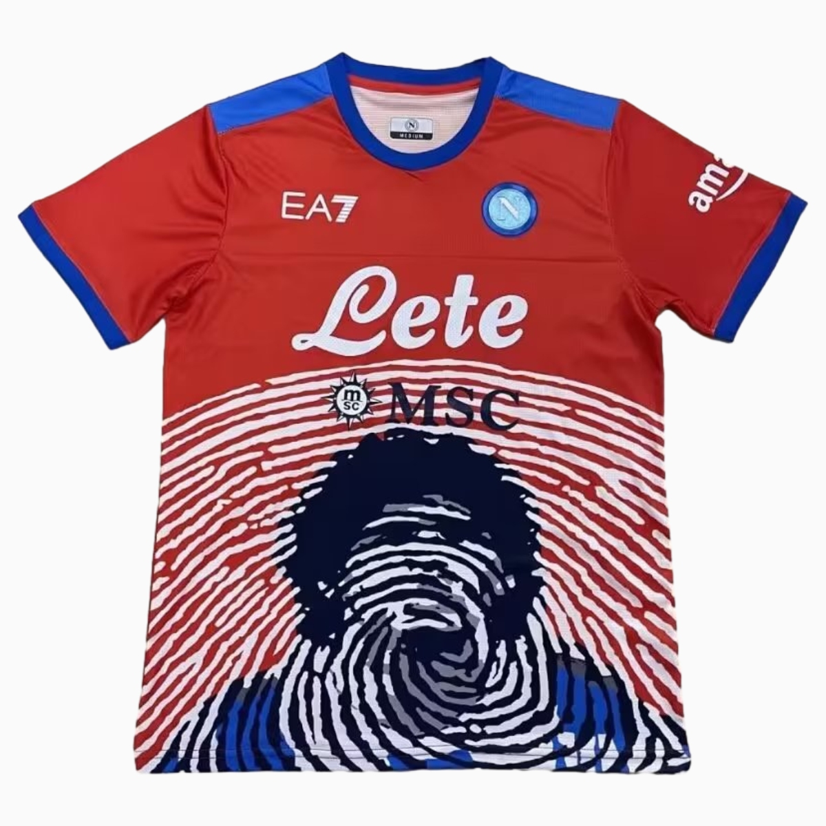 Retro Napoli 2021-22 Maradona Special Edition Jersey - Red - ManixJersey