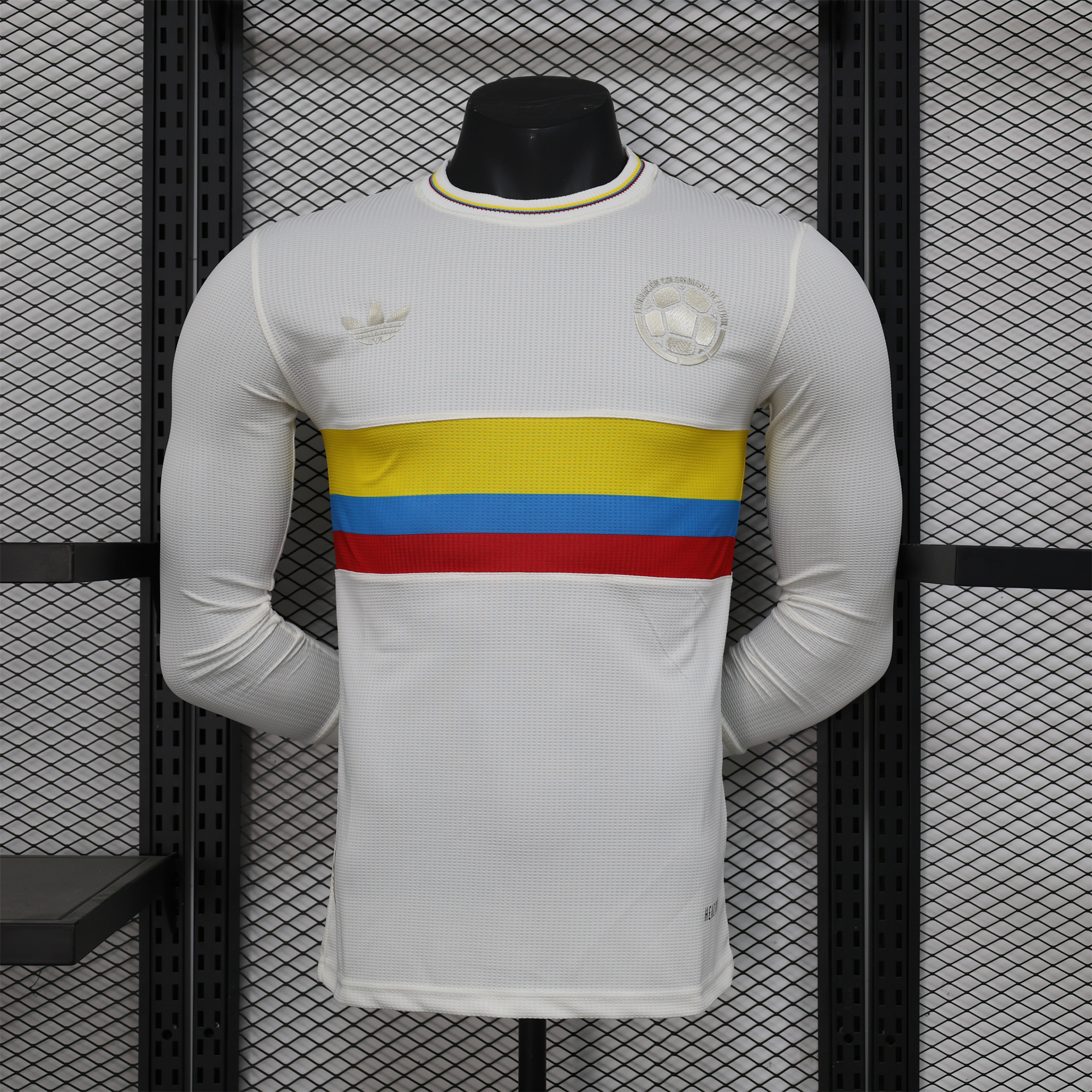 Colombia 2024 100th Anniversary Long Sleeve Jersey - Player Version - ManixJersey