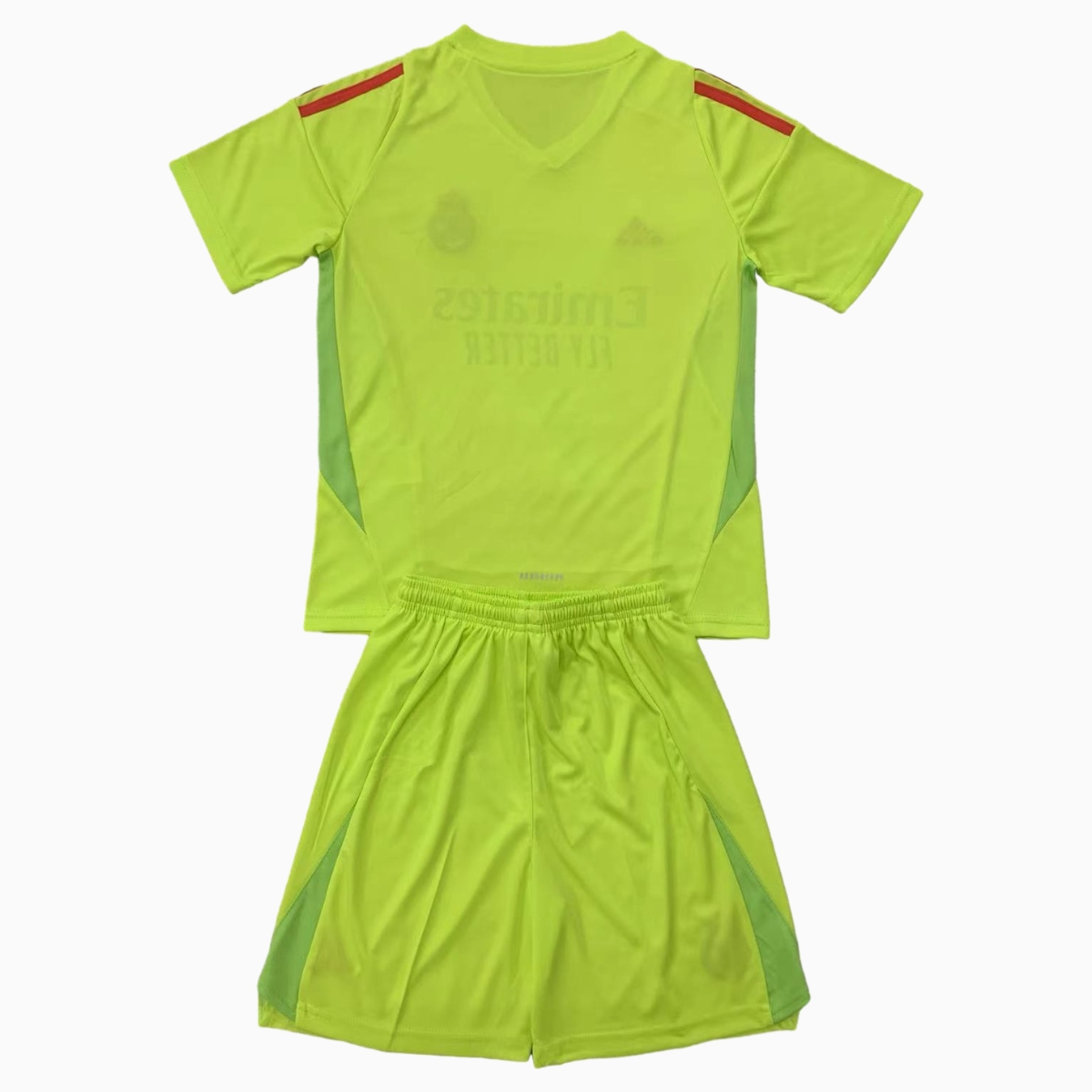 Real Madrid 24-25 Light Green Goalkeeper Kids Kit - ManixJersey