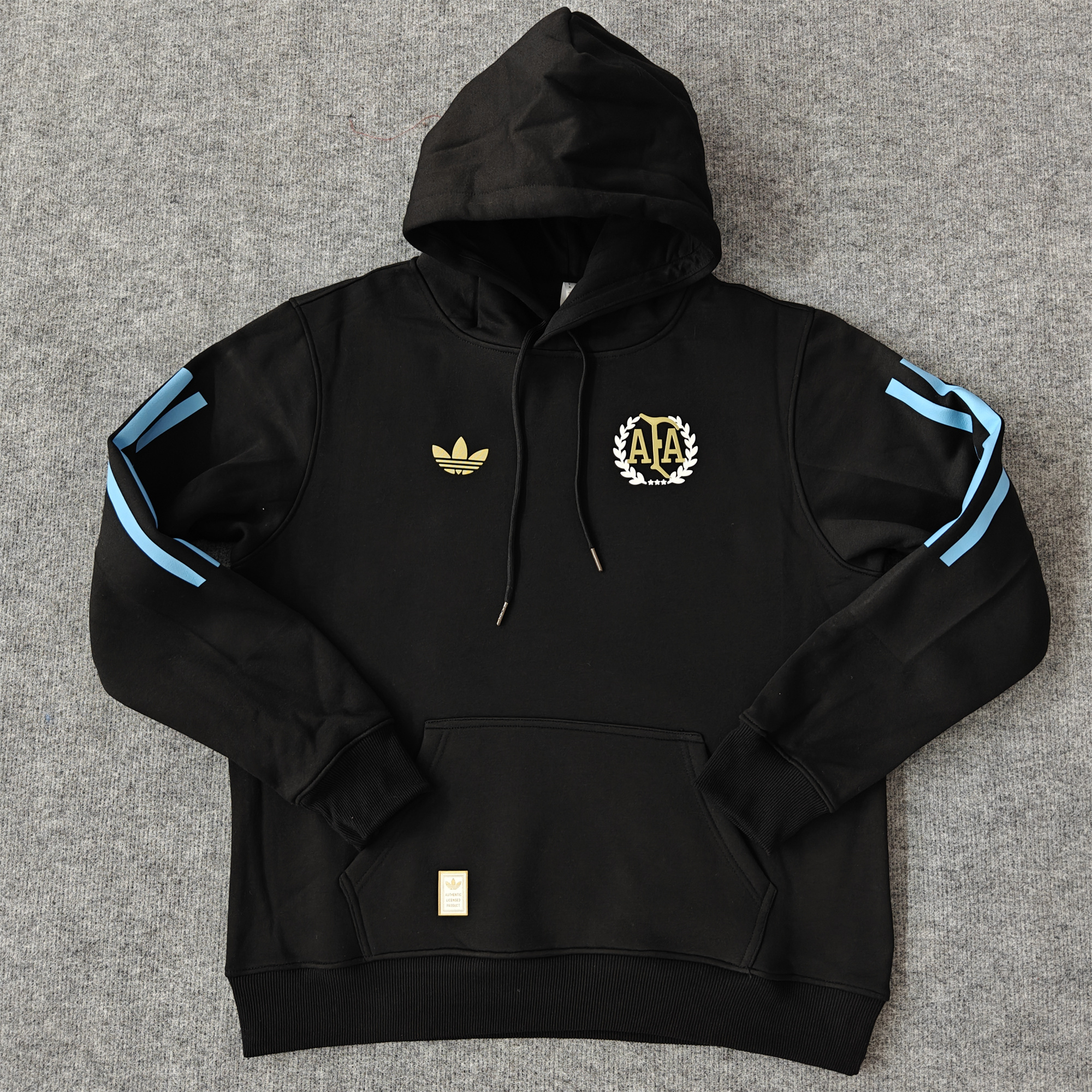 Argentina 24-25 Adi 50 Years Anniversary Hoodie - Black - ManixJersey