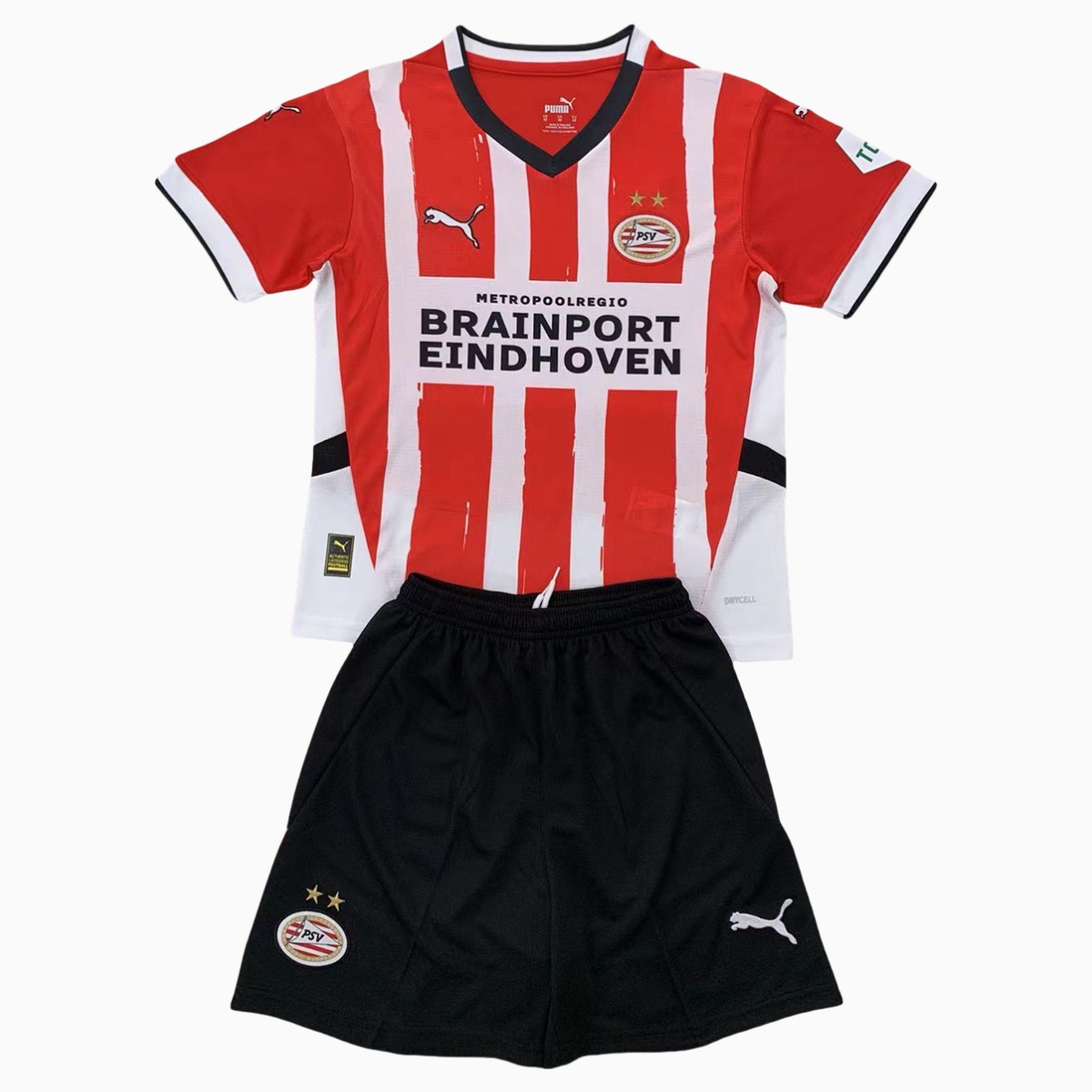 PSV Eindhoven 24-25 Home Kids Kit - ManixJersey
