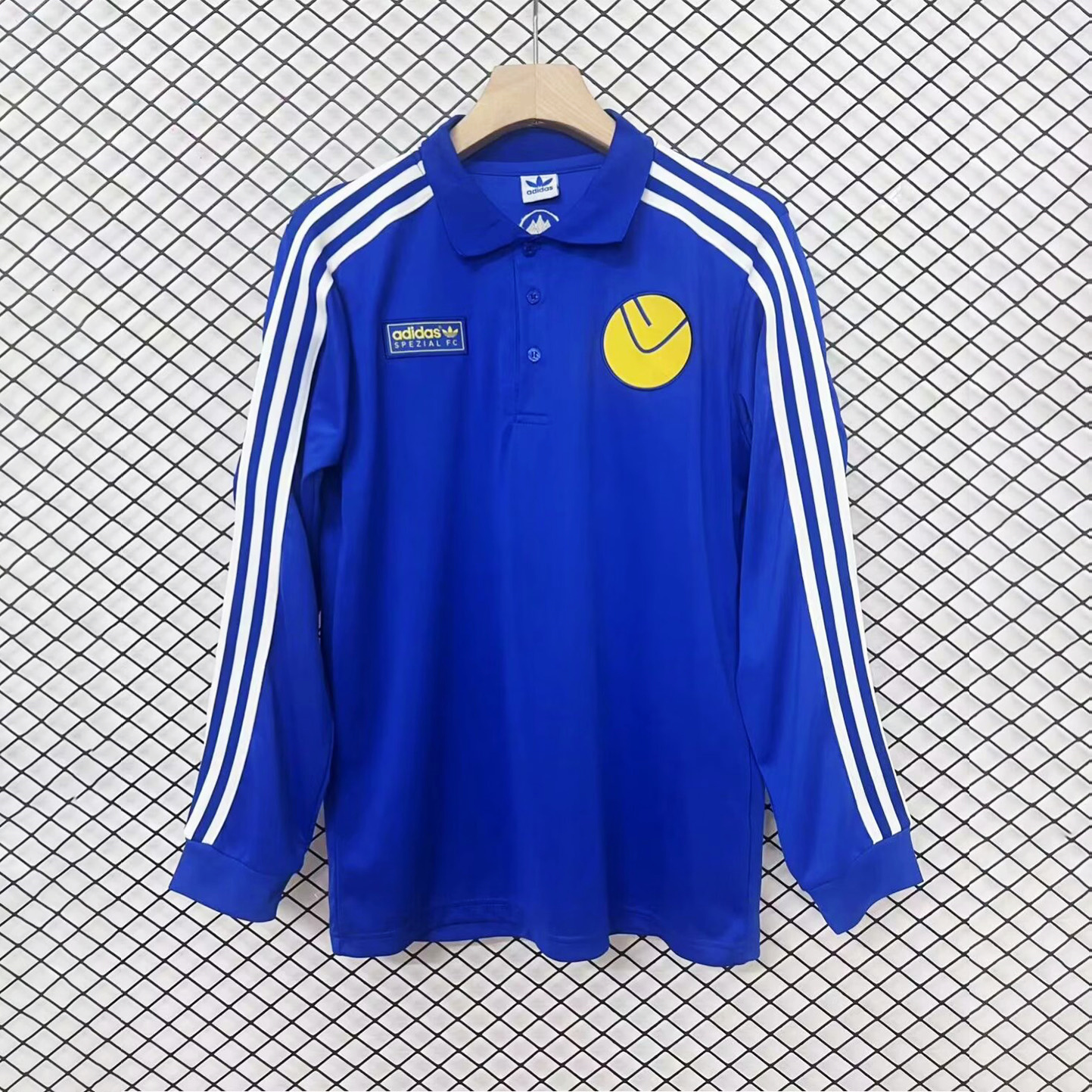 Leeds United 24-25 Spezial Collection Blue Long Sleeve Polo Shirts - ManixJersey