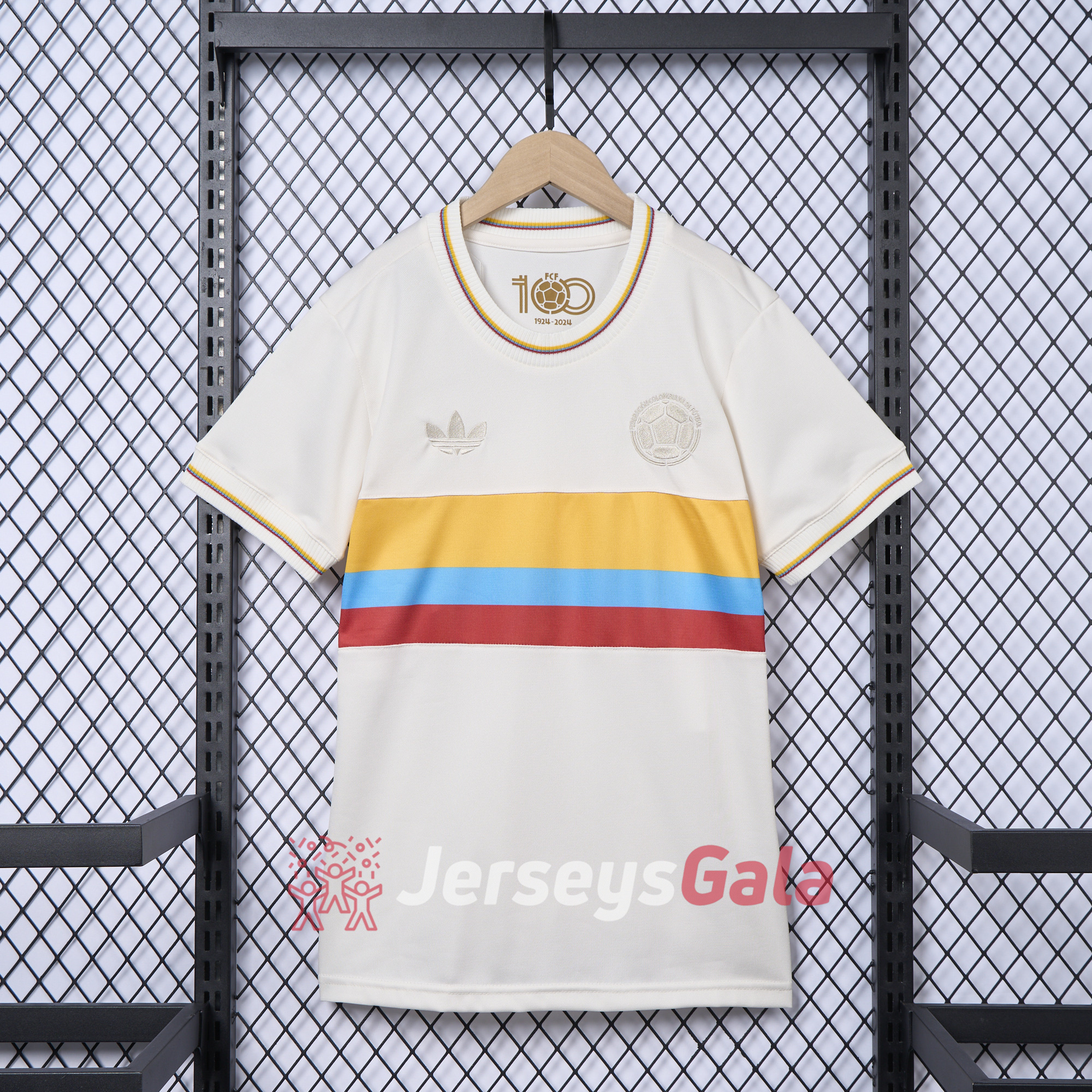 Women's Colombia 2024 100th Anniversary Jersey - ManixJersey