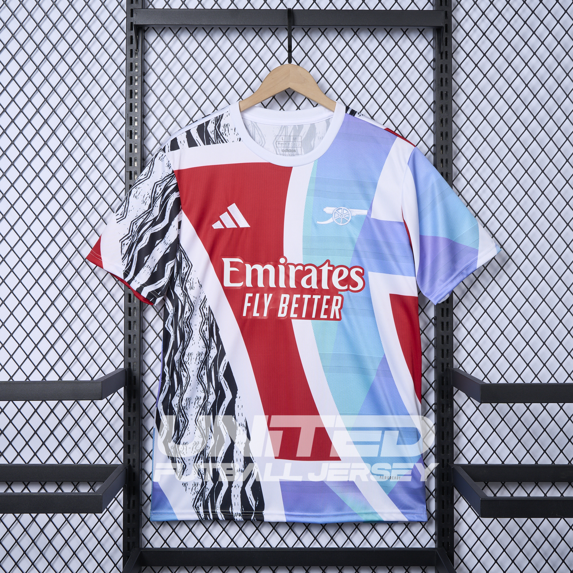 Arsenal 24-25 Pre-Match Training Jersey - Fans Version - ManixJersey