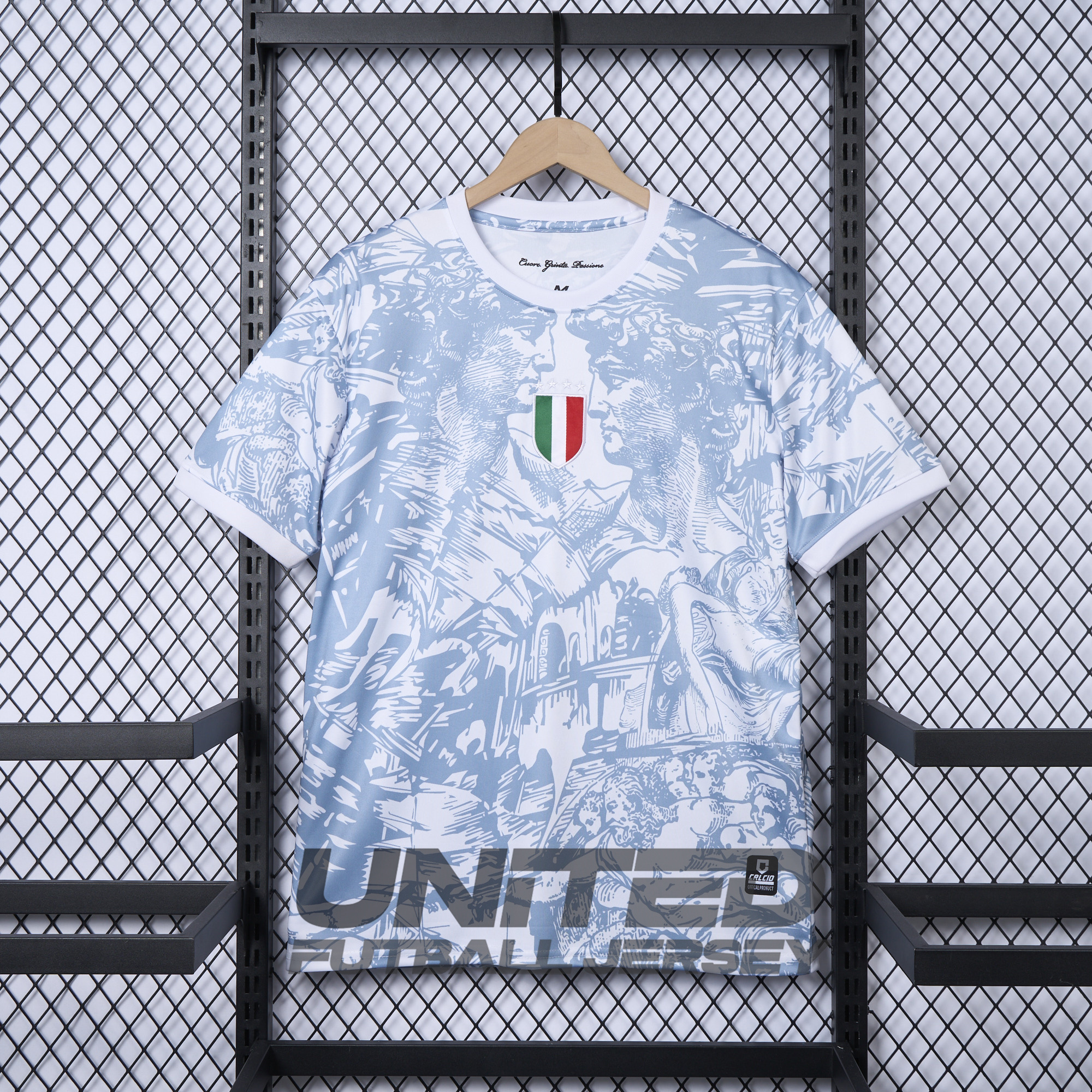 Italy 2024 White Special Edition Jersey - Fans Version - ManixJersey