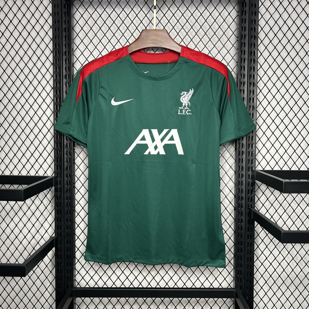 Liver.pool 24-25 Green Pre-match Training Jersey - Fans Version - ManixJersey