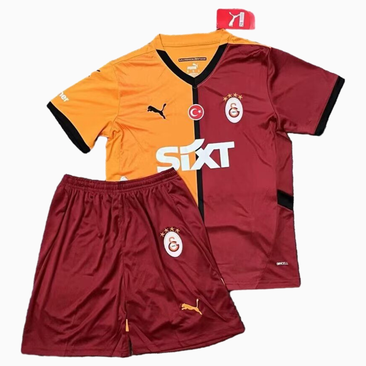 Galatasaray 24-25 Home Kids Kit - ManixJersey