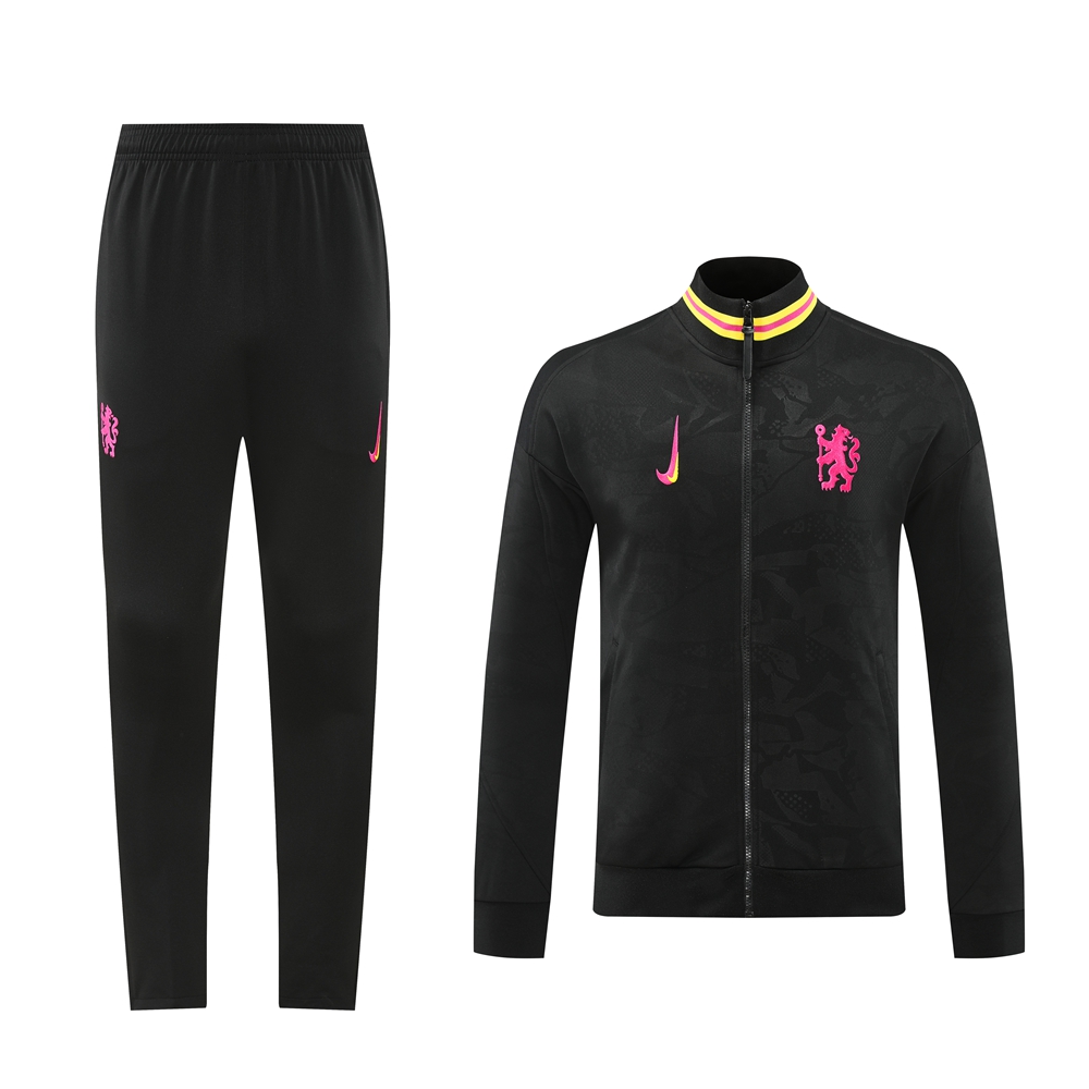 C.H.E.L.S.E.A 24-25 Jacket Training Tracksuit - Black - ManixJersey