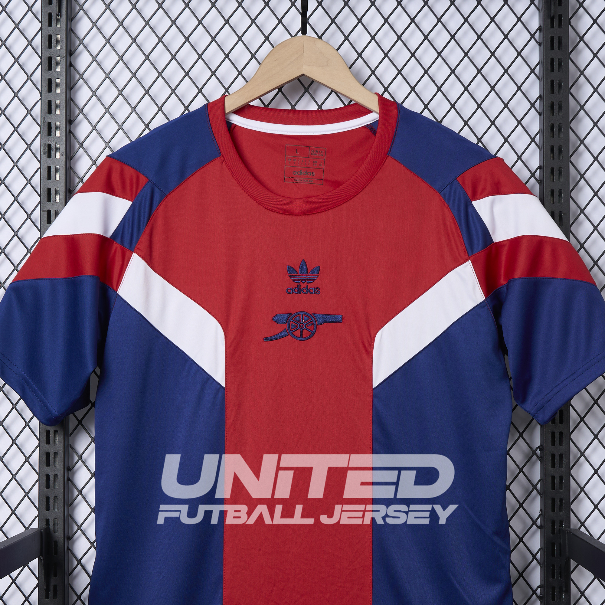 Arsenal 24-25 Originals LFSTLR Purple and Red Jersey - Fans Version - ManixJersey