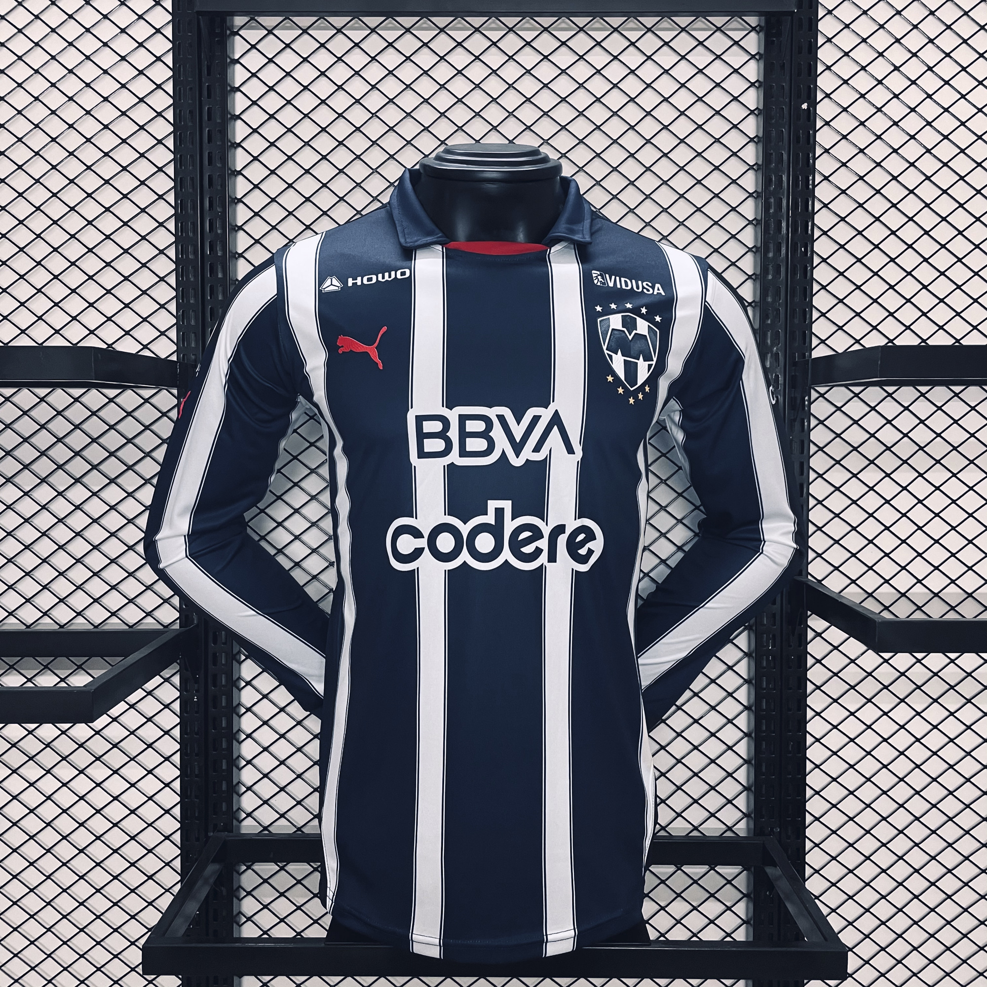 Rayados Monterrey 24-25 Home Long Sleeves Jersey - Player Version - ManixJersey