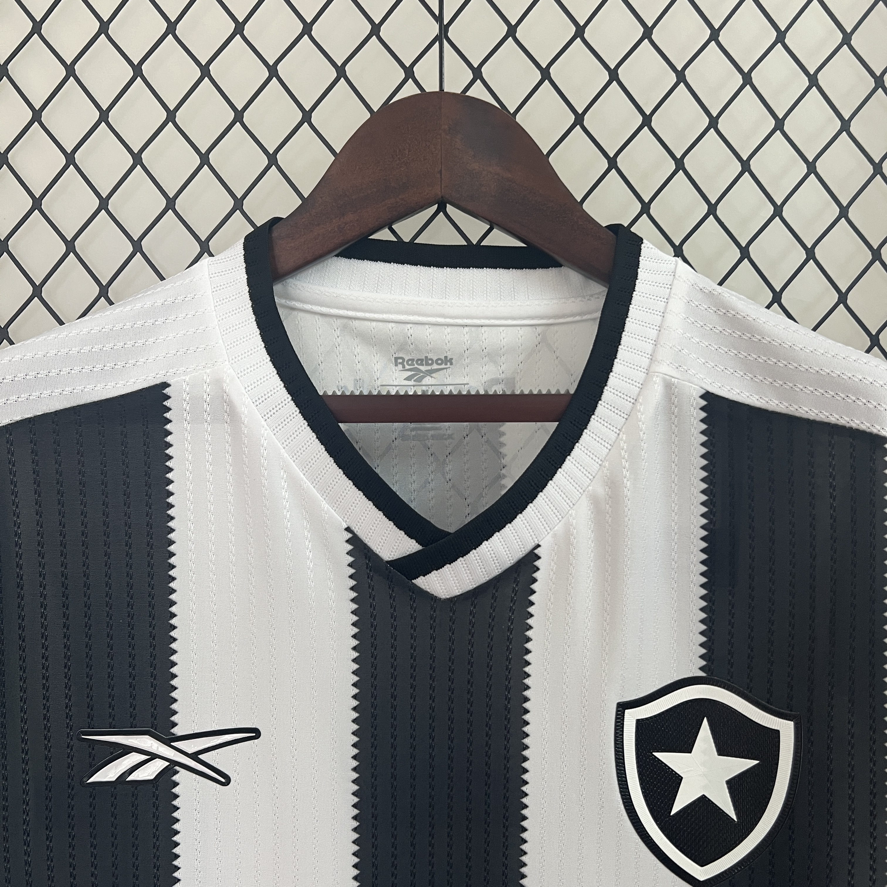 Botafogo 2024 Home Jersey with Sponsors - Fans Version - ManixJersey
