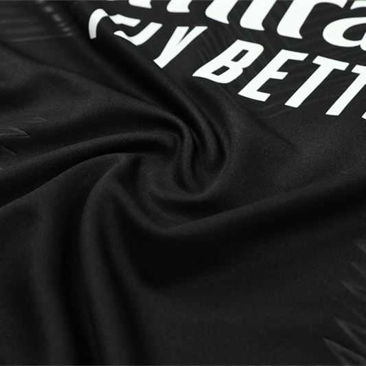 Real Madrid 24-25 Long Sleeve Training Set - Player Version - Black and Purple - ManixJersey