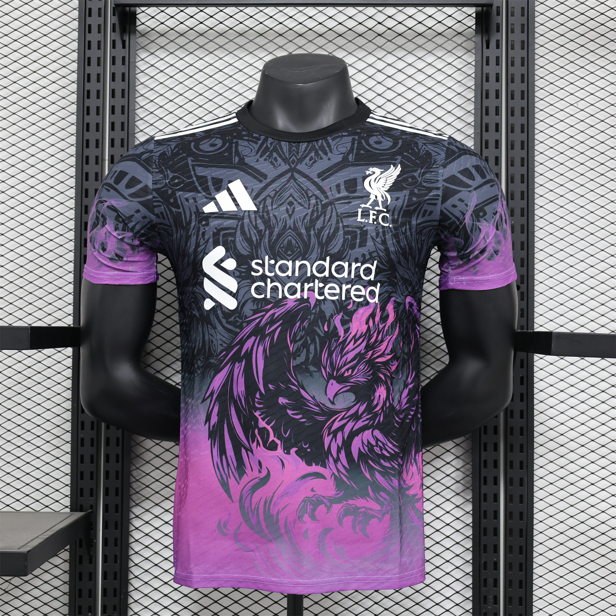 Liver.pool 24-25 Purple Fire Phoenix Special Edition Jersey - Player Version - ManixJersey