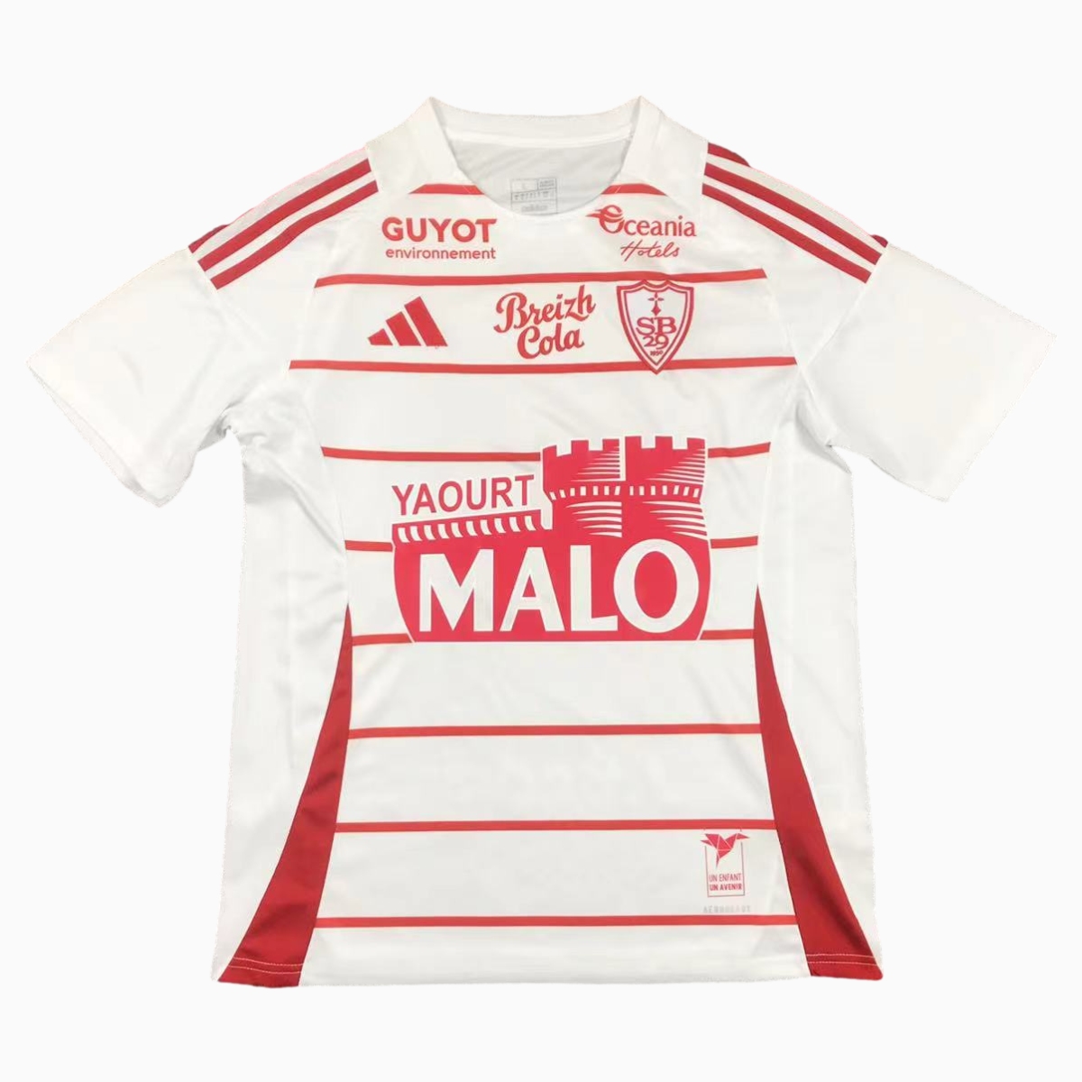 Stade Brestois 24-25 Away Jersey - Fans Version - ManixJersey
