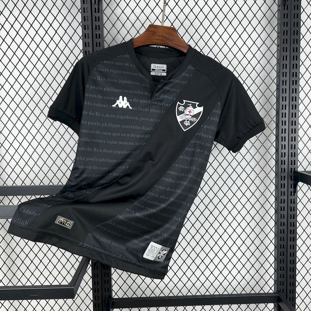 Vasco da Gama 24-25 Black GK 3 Jersey - Fans Version - ManixJersey