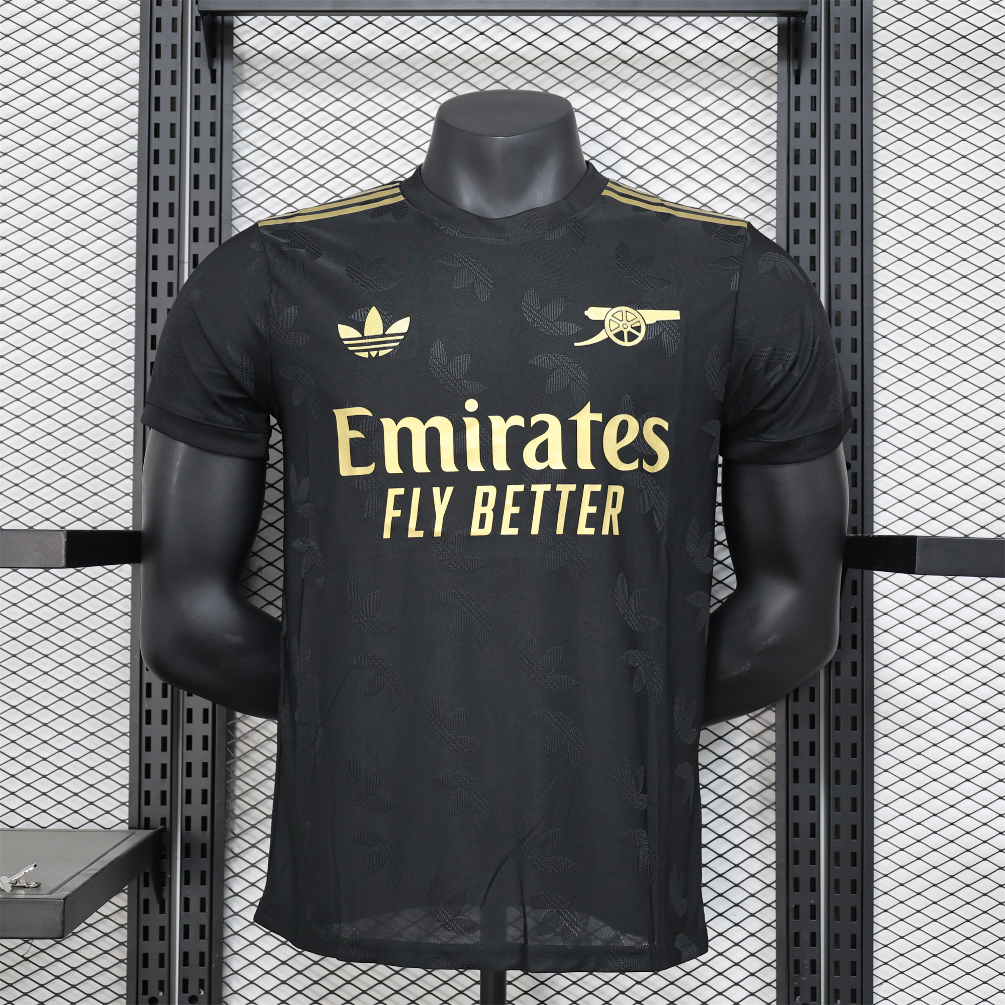 Arsenal 24-25 Black Gold Special Edition Jersey - Player Version - ManixJersey
