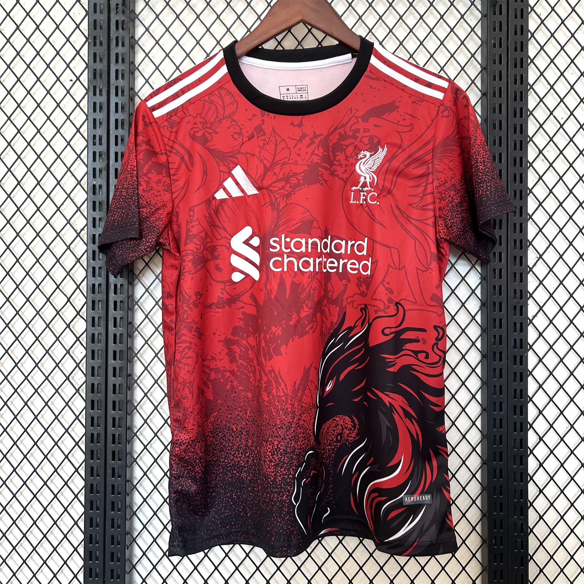 Liver.pool 24-25 Red Fire Phoenix Special Edition Jersey - Fans Version - ManixJersey