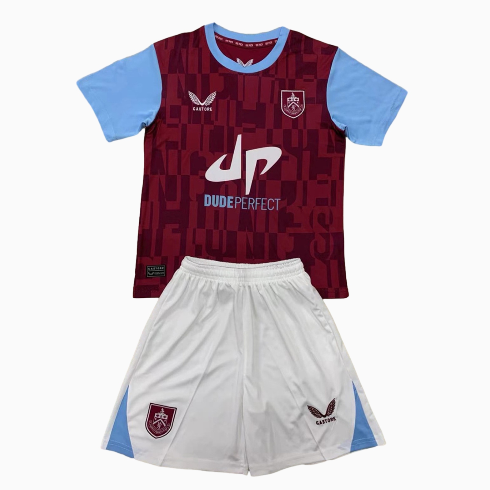 Burnley 24-25 Home Kids Kit - ManixJersey