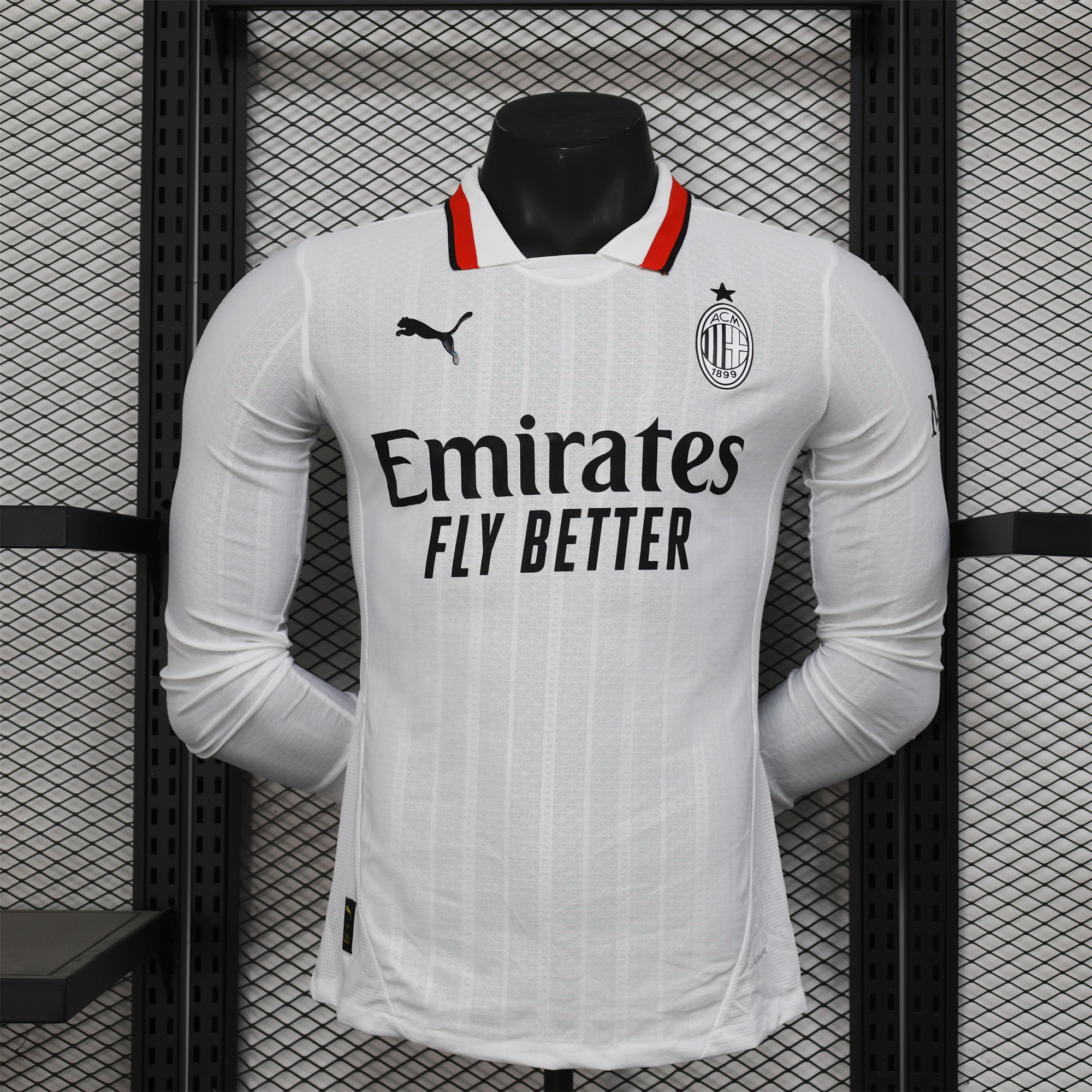AC Milan 24-25 Away Long Sleeves Jersey - Player Version - ManixJersey